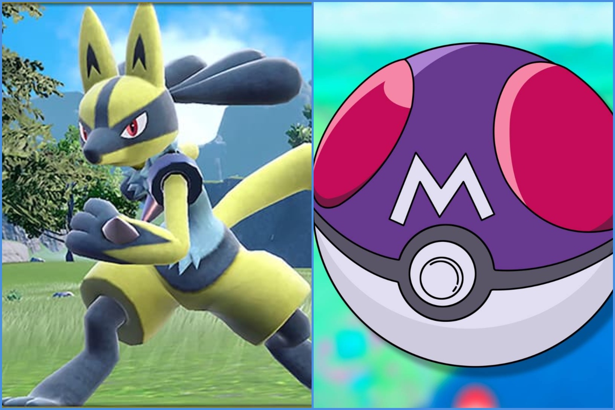 Pokémon Escarlata y Púrpura: Consigue gratis un Lucario Shiny y Master Ball