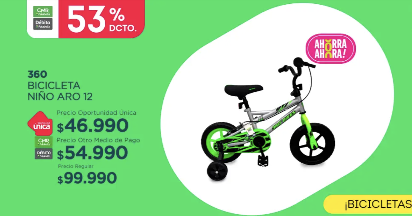 Ofertas de bicicletas en tottus hot sale