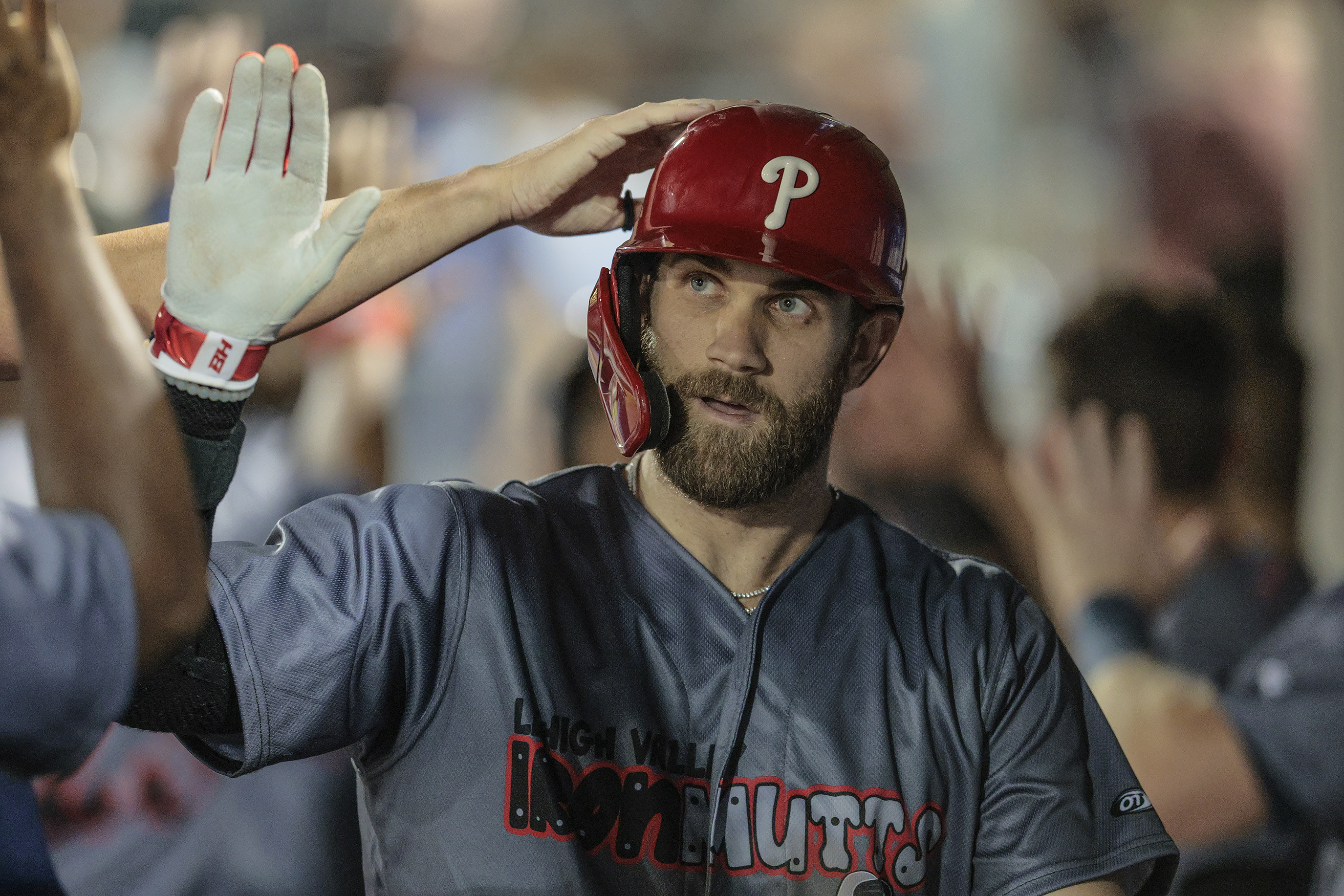 Philadelphia Phillies star Bryce Harper begins rehabilitation assignment  with two home runs - 6abc Philadelphia