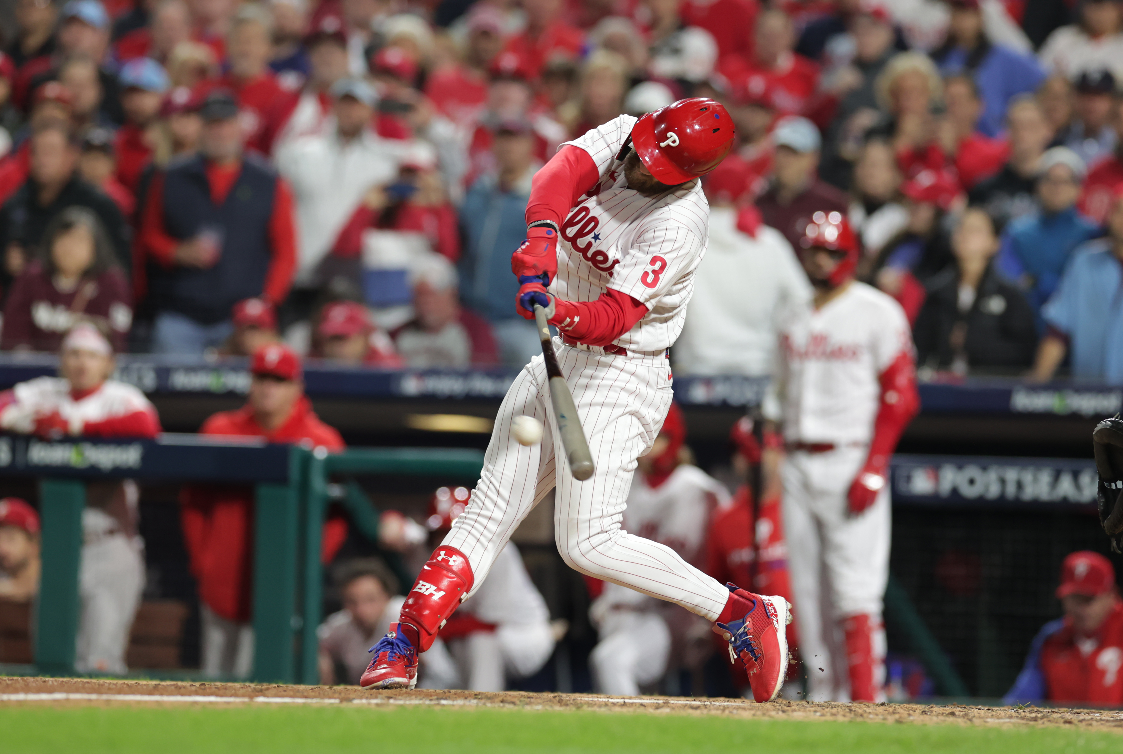 BRYCE HARPER'S BP TODAY TRANSLATES INTO A RED OCTOBER!