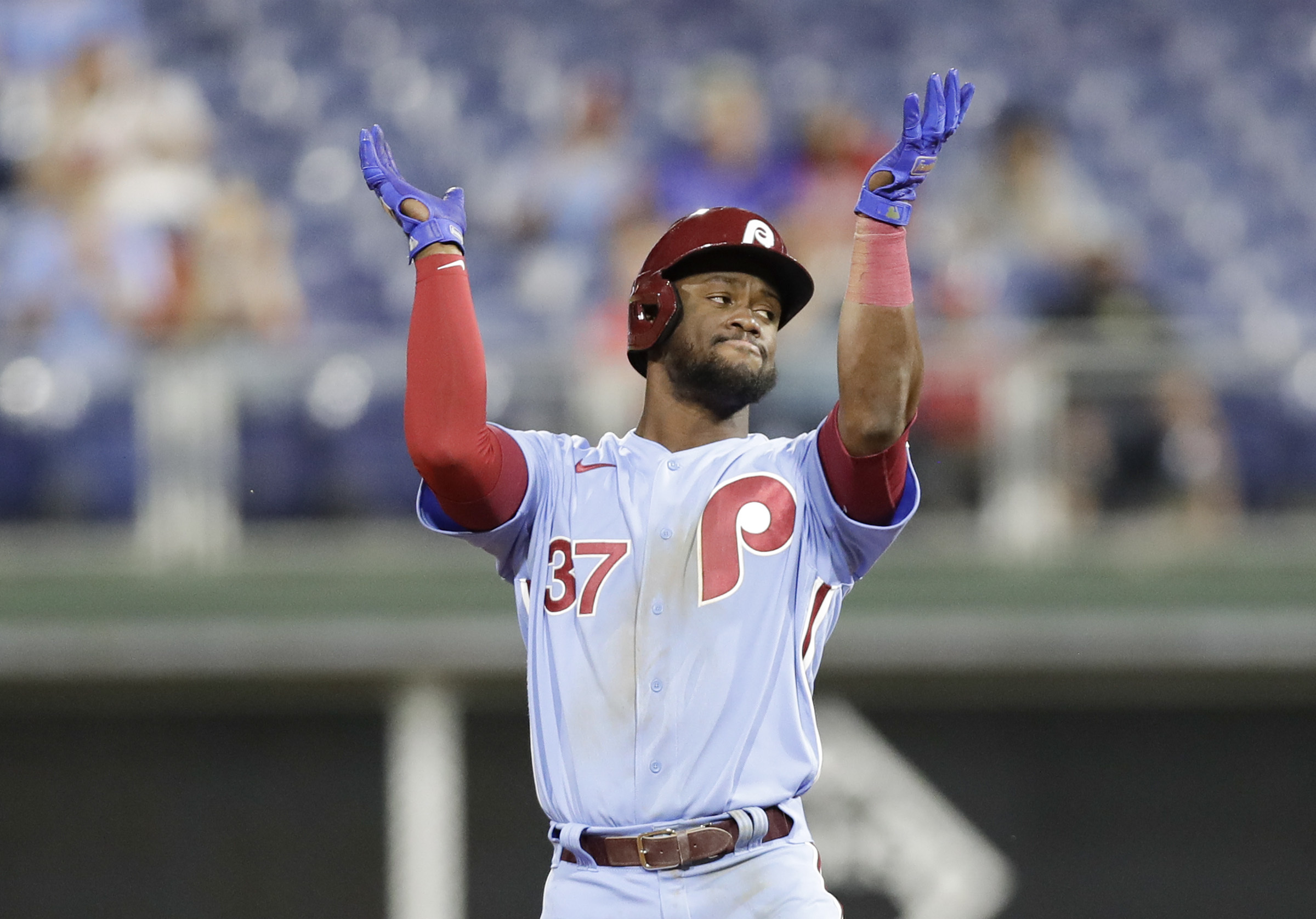 Phillies vs. Marlins: Deflating split for Phils; Bryce Harper OK