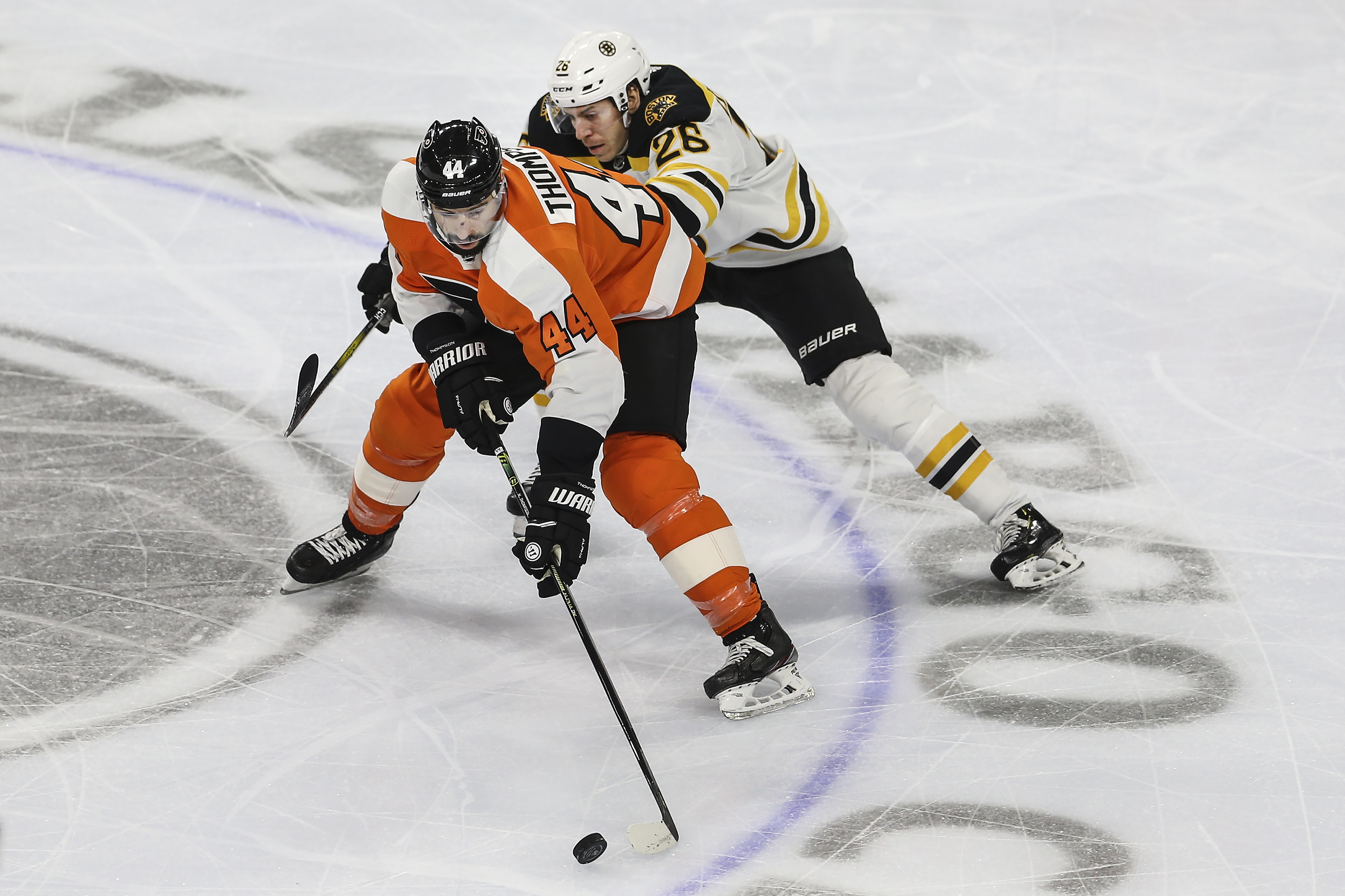Coronavirus NHLs long stoppage benefits Philadelphia Flyers, Nate Thompson
