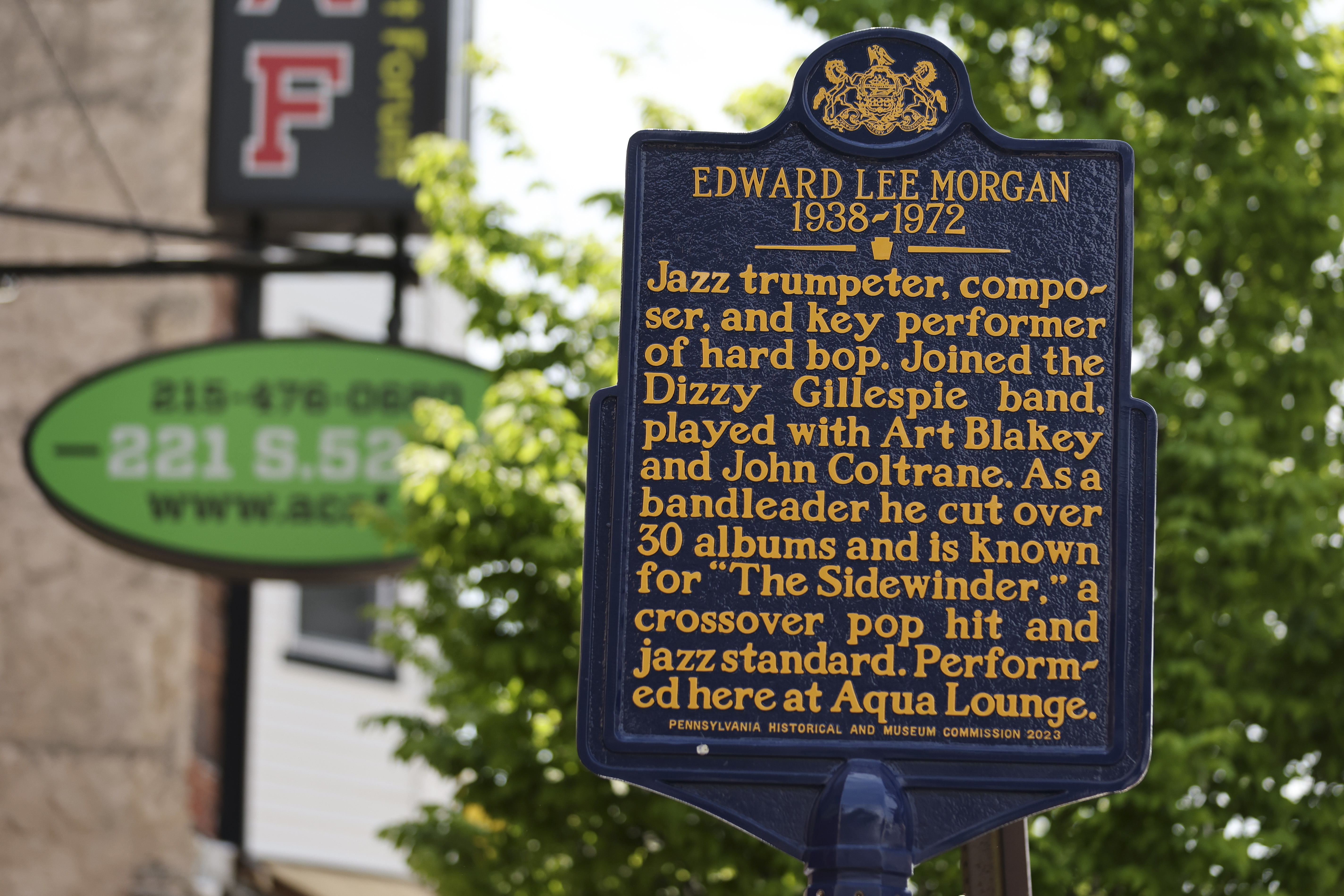 Lee Morgan, a Philadelphia jazz legend, honored with a historical