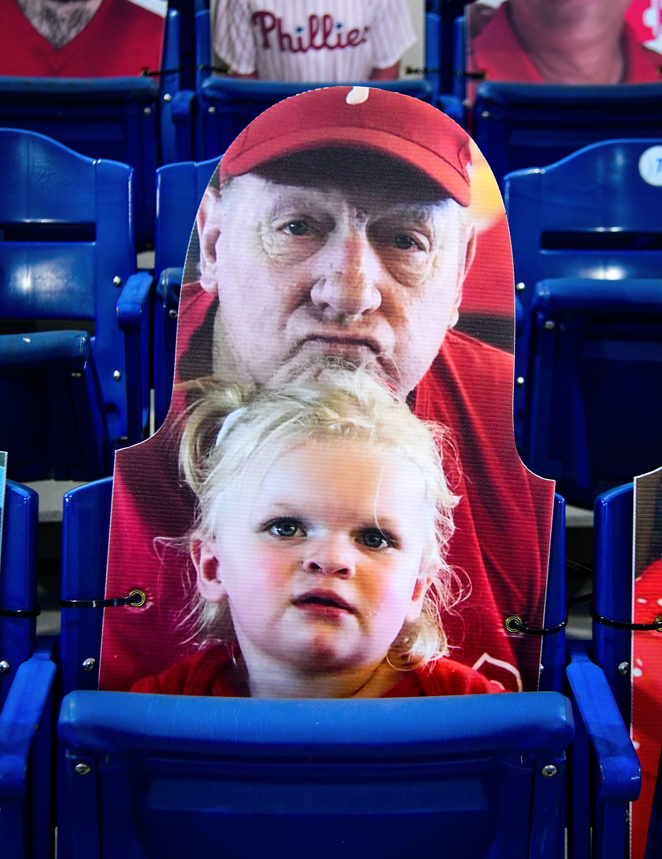 Phillies hit 10,000 faces in fan cutout crowd, from chipmunks to