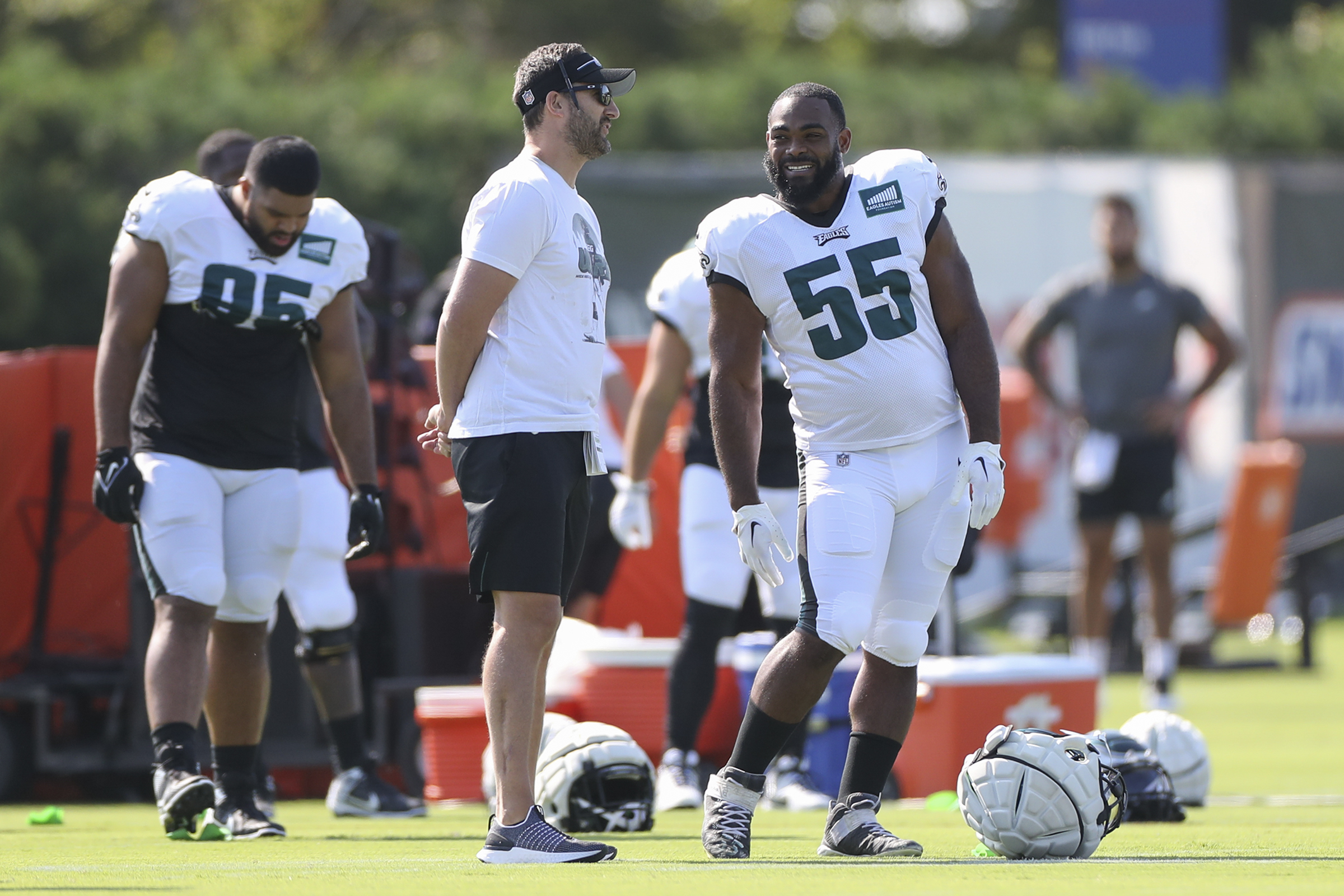 Four Eagles forever: Jason Kelce, Brandon Graham, Fletcher Cox