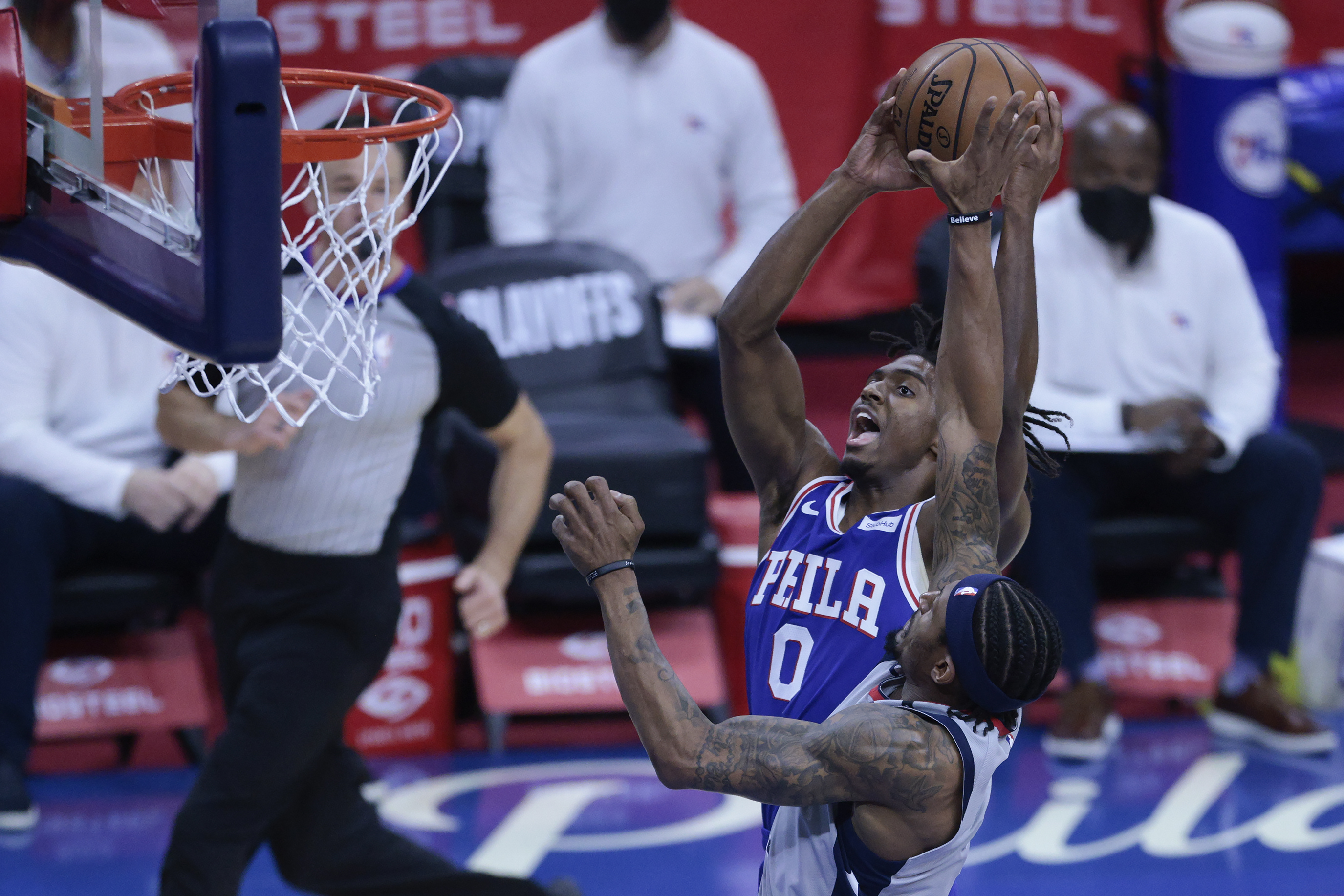 Sixers advance in NBA playoffs, beating Wizards without Joel