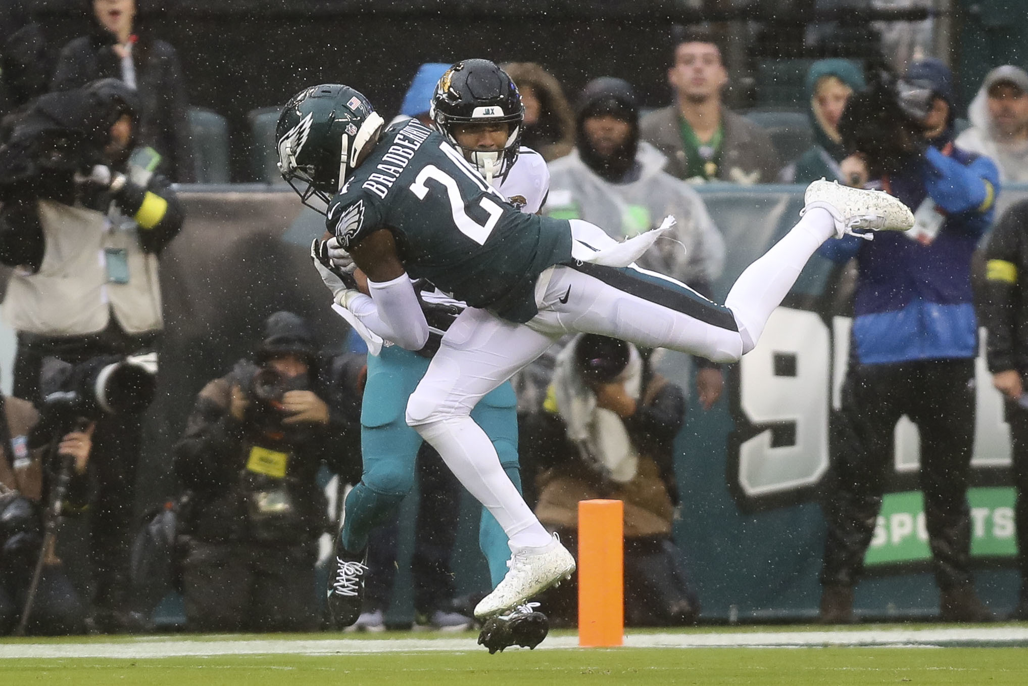 Eagles corner James Bradberry's big play impresses Darius Slay