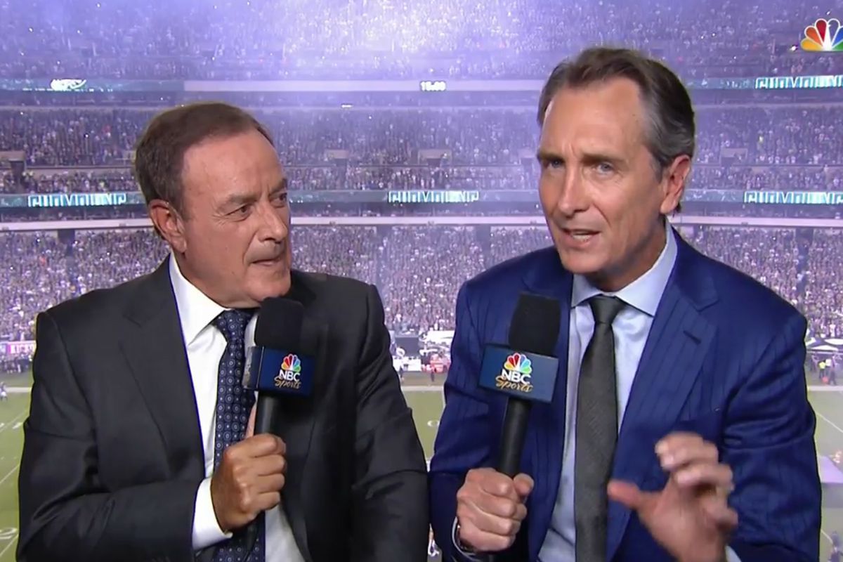 NBC looks to keep 'Sunday Night Football' analyst Cris Collinsworth even as  Al Michaels eyes