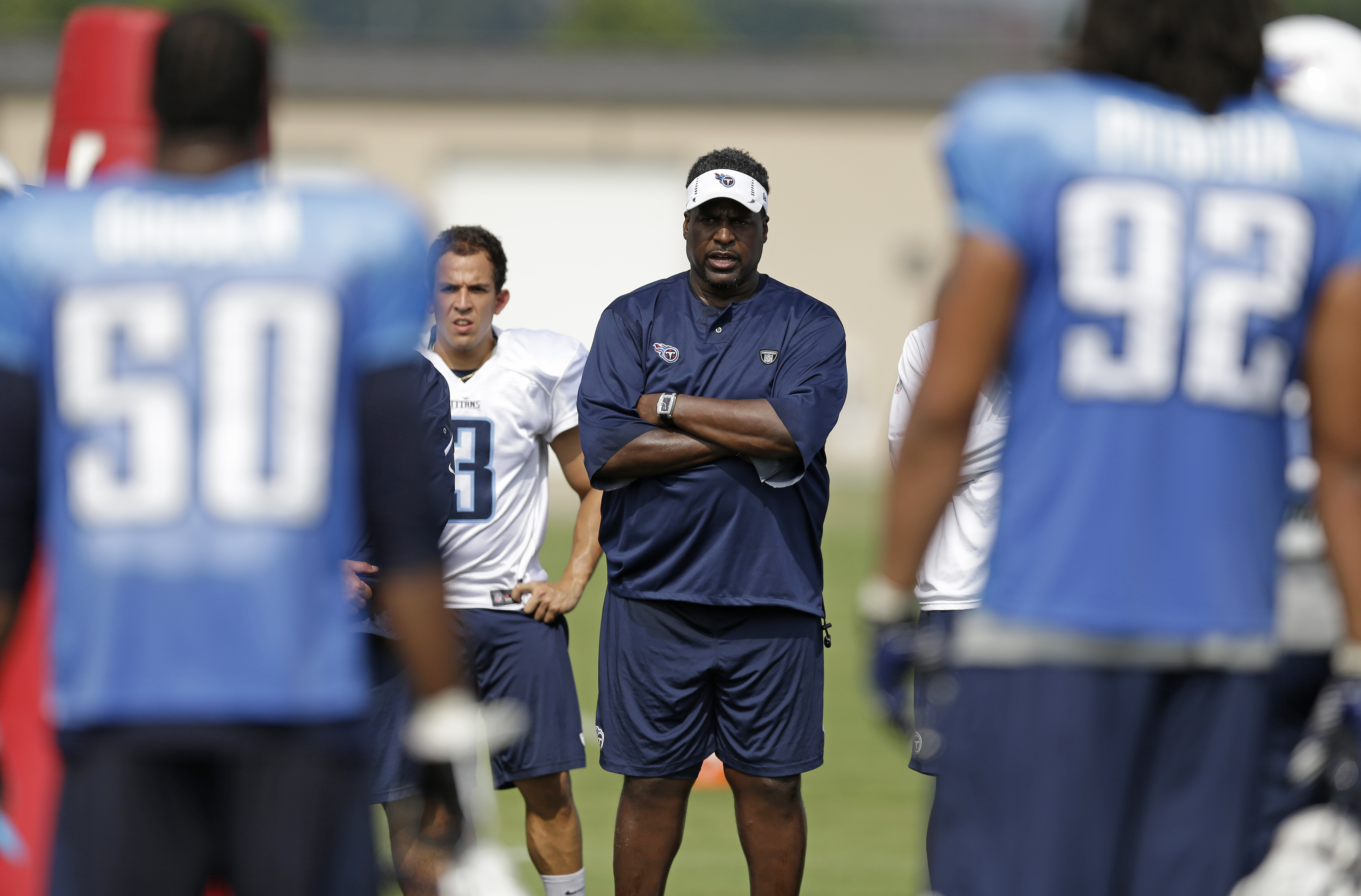 Philadelphia Eagles coach Tracy Rocker, Ace Hurler Kumar Rocker