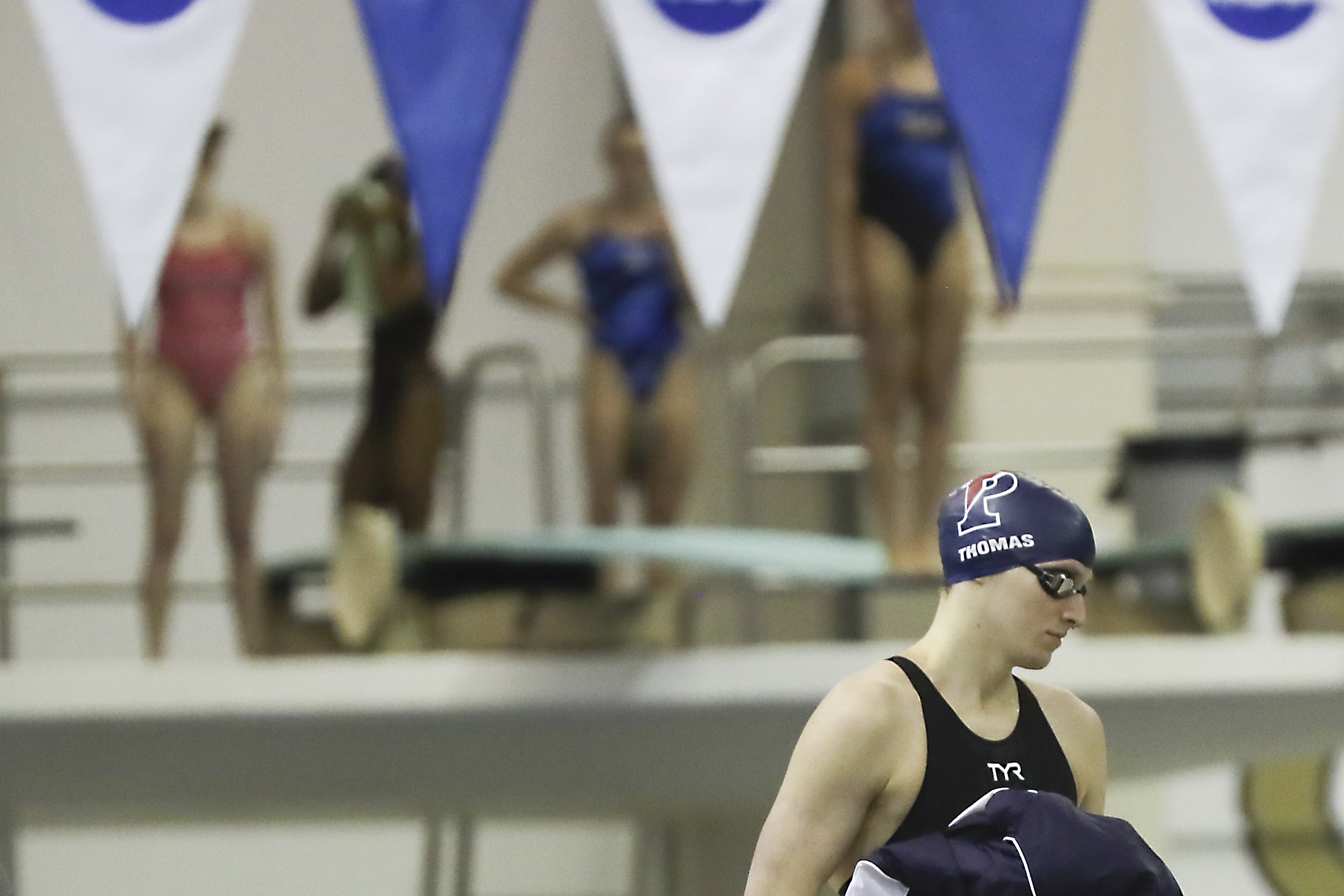 Penn swimmer Lia Thomas won one event at NCAA championships, but didnt break any records