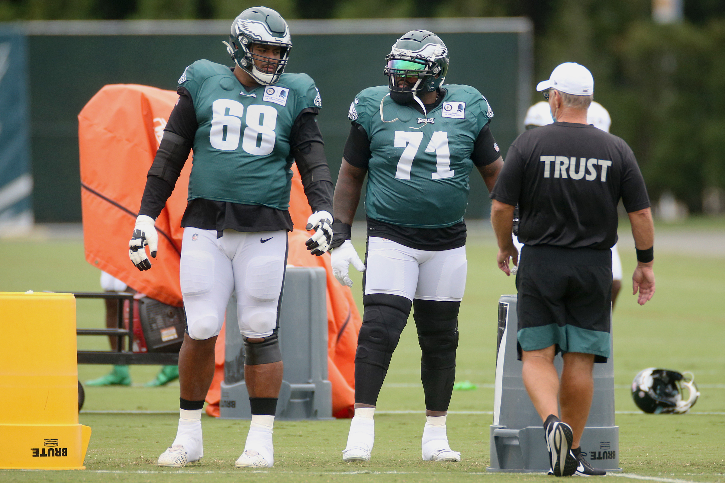 Eagles' Jason Peters to move to right guard, Jordan Mailata to return to  lineup at left tackle, Doug Pederson confirms 