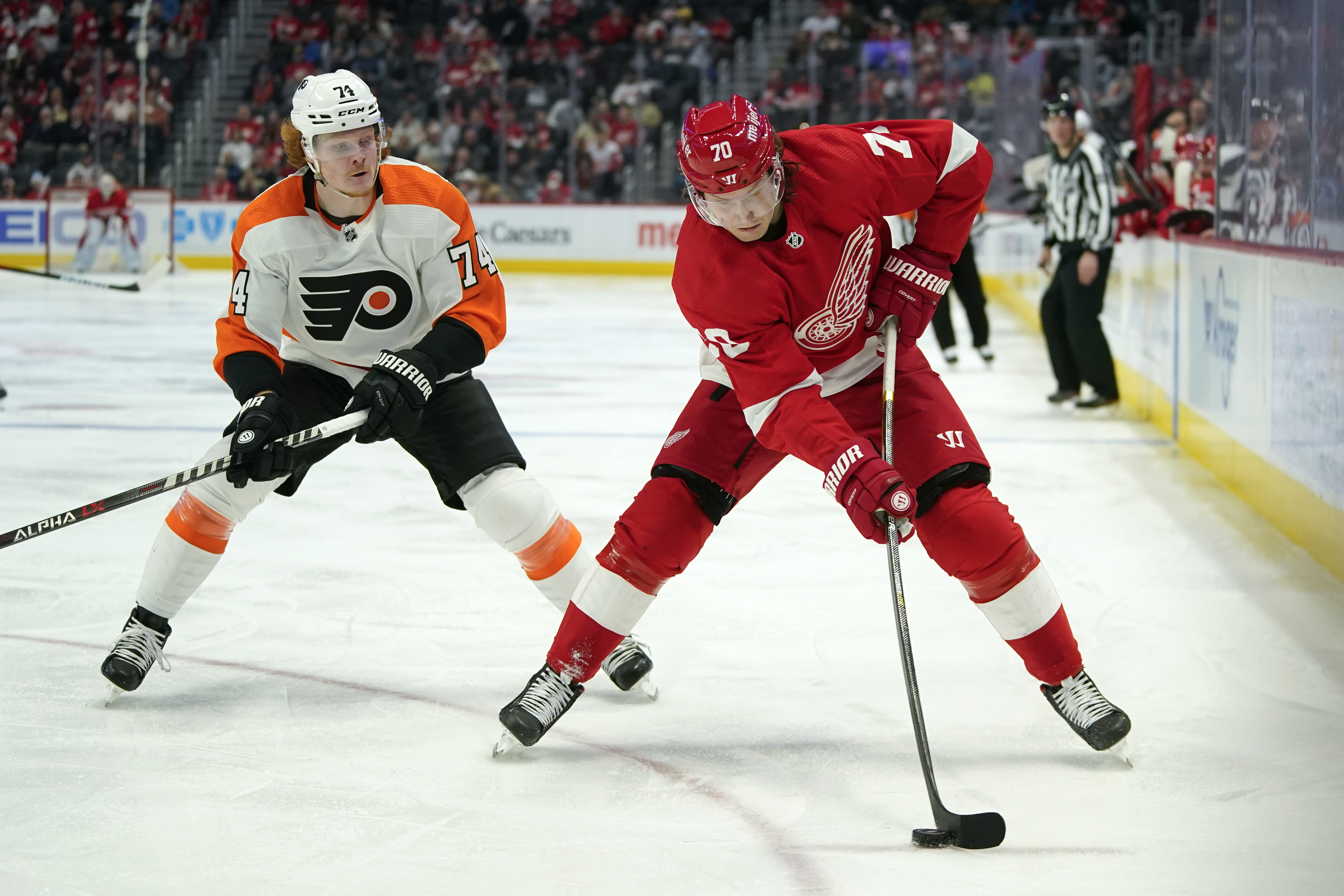 Red Wings downward trend continues in 3-0 loss to Flyers – The Oakland Press