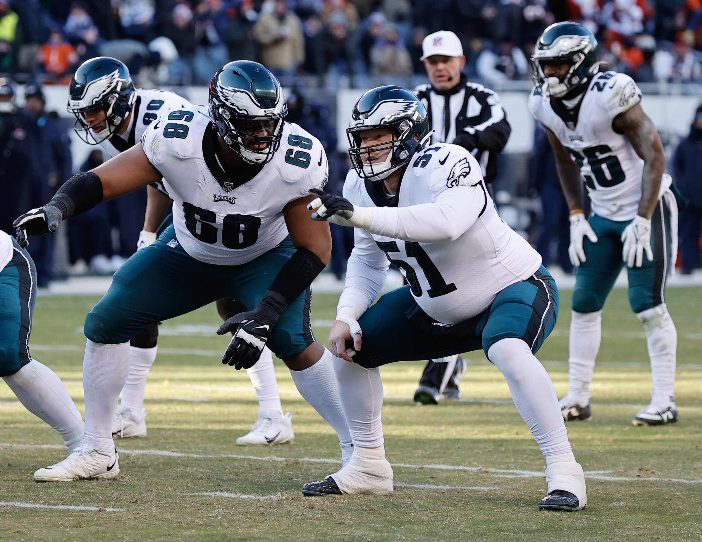 Eagles training camp: Cam Jurgens prepares for first-team center play after  Jason Kelce's surgery