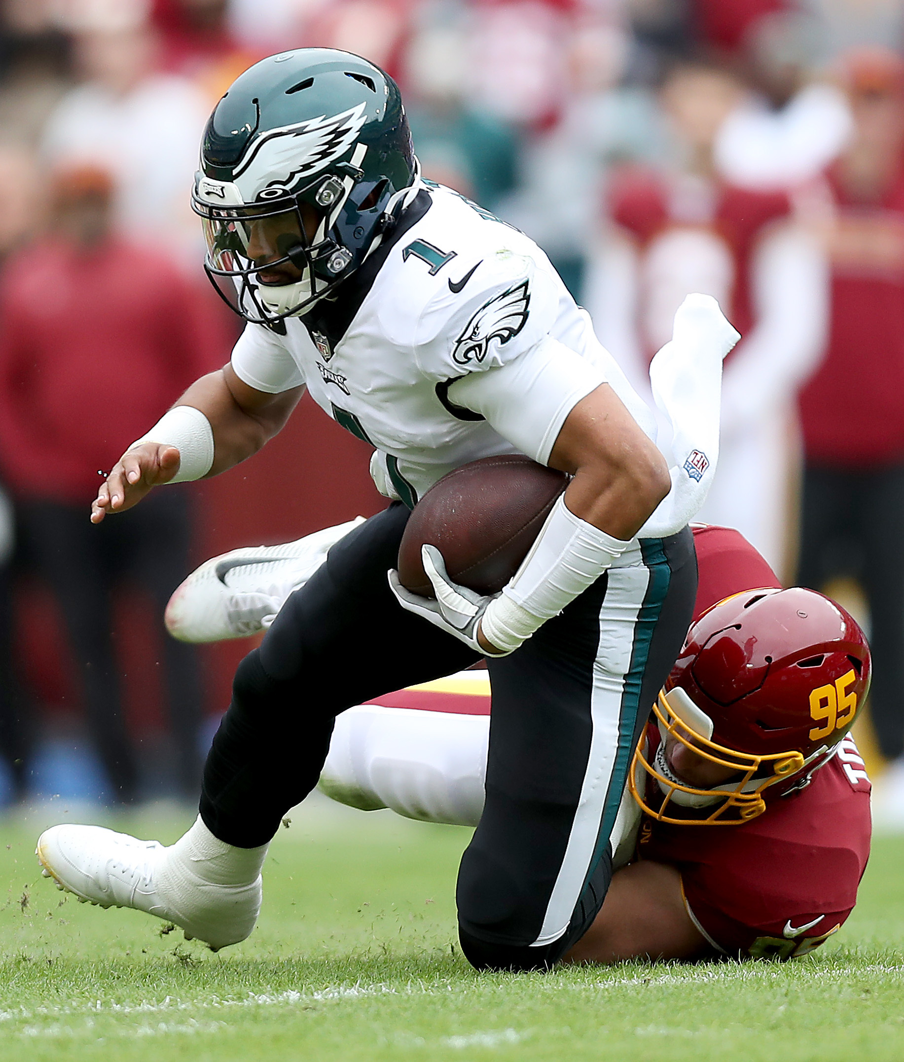 Eagles-Washington analysis: Rodney McLeod seals the win with an  interception, Boston Scott shines