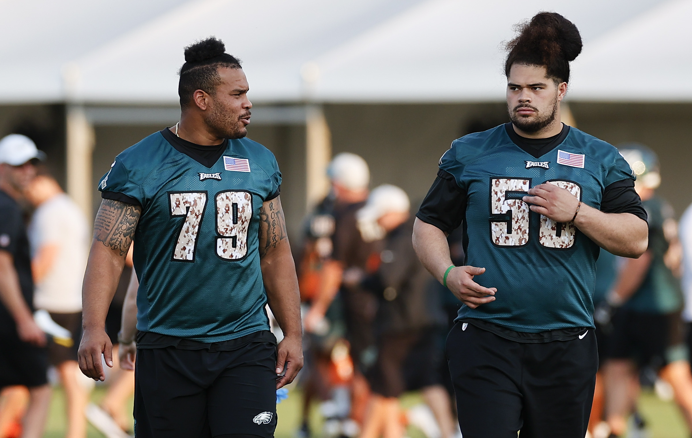 Eagles' guard Isaac Seumalo hopes his recovery ends with a Philly roster  spot – The Morning Call