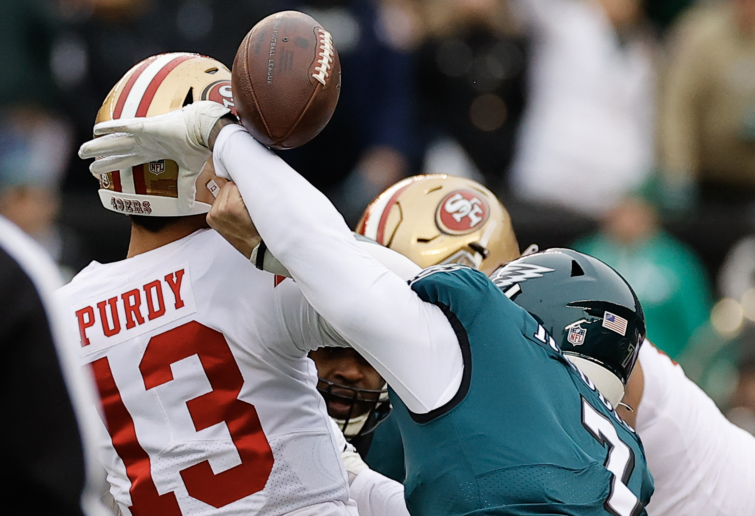 Life punches you in the face': 49ers rue QB woes after NFC title loss to  Eagles, San Francisco 49ers