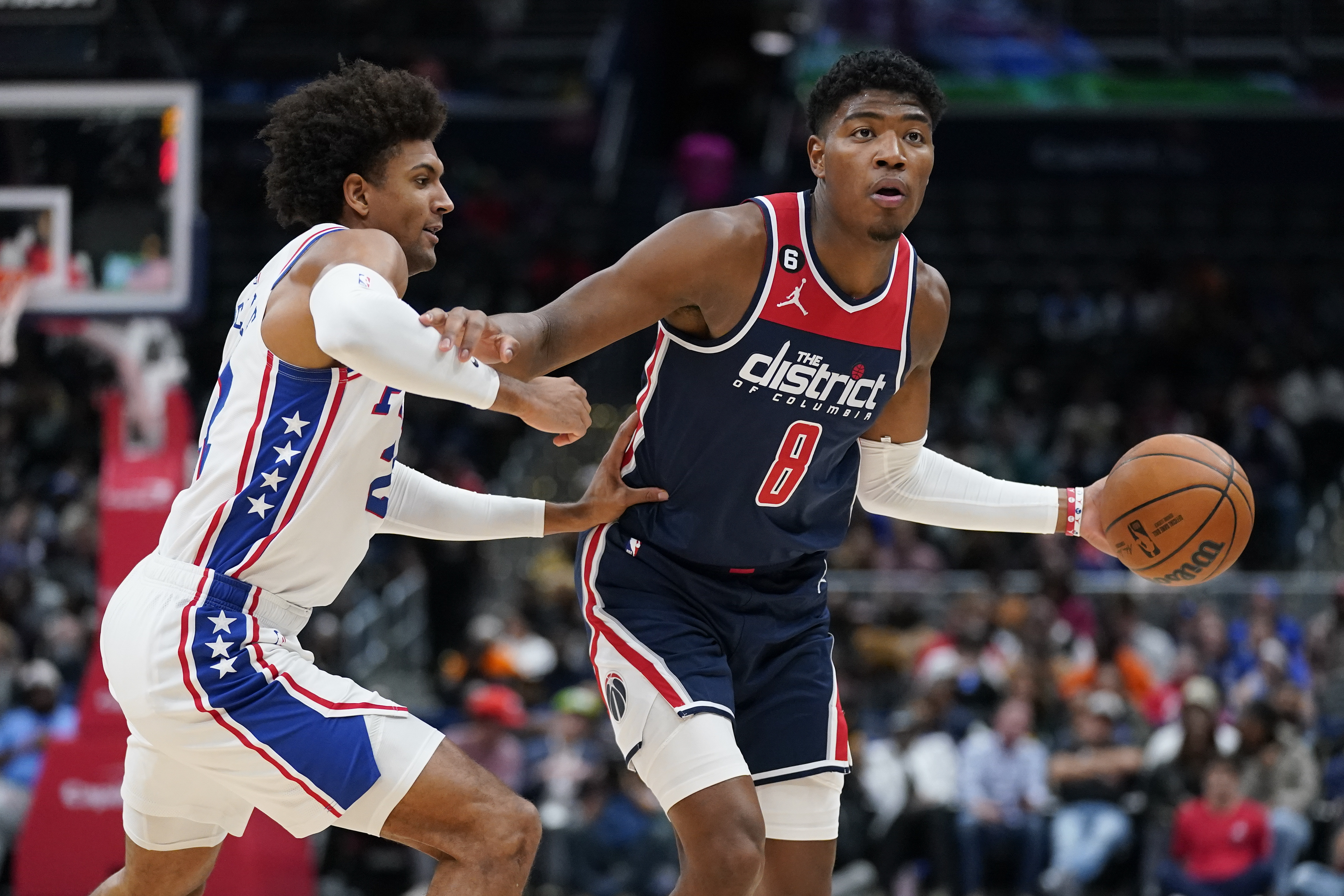 Tyrese Maxey Red Philadelphia 76ers Game-Used #0 Jersey vs. Washington  Wizards on January 17 2022 - Size 48+4