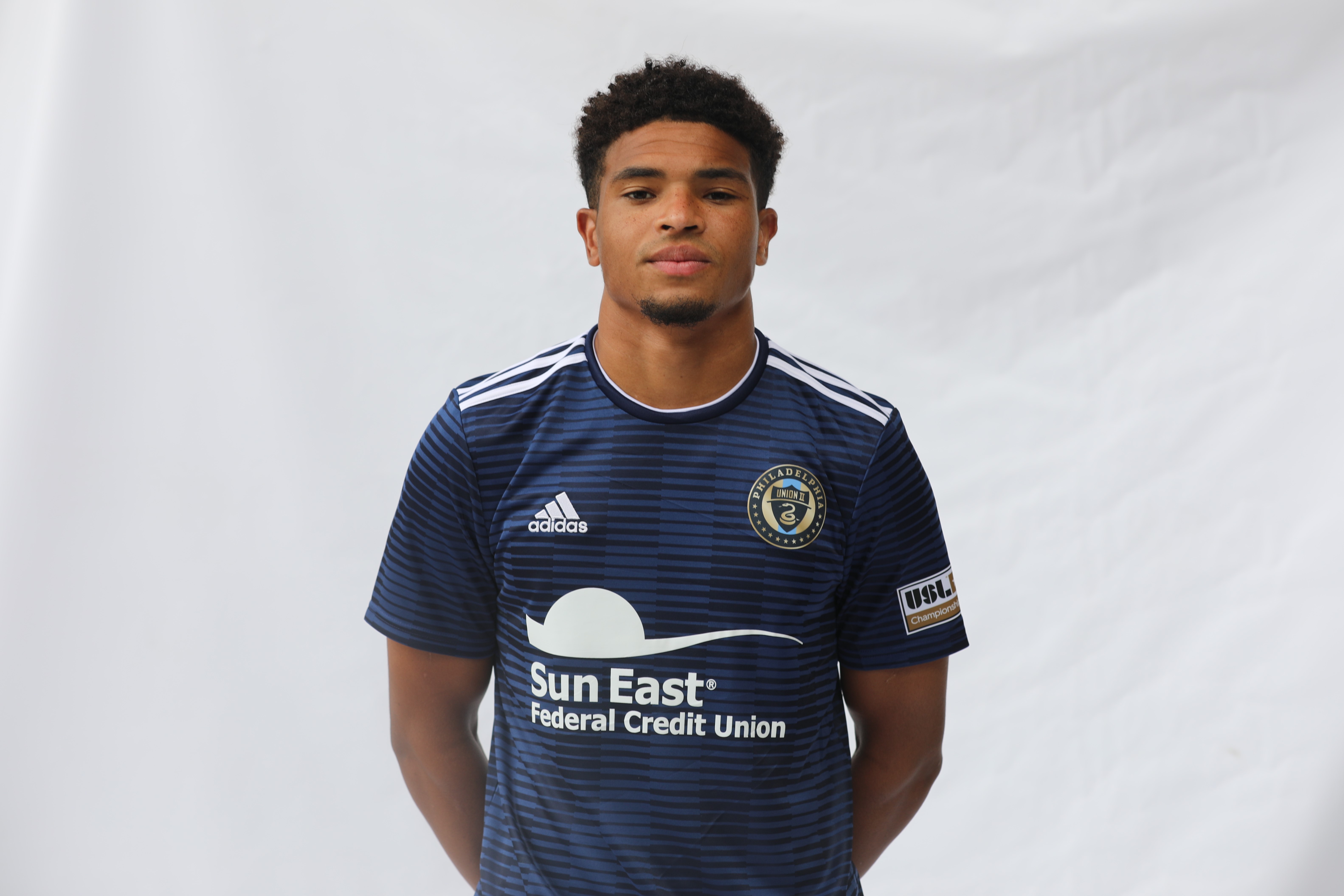 Youth Philadelphia Union ＃26 Nathan Harriel Navy Name & Number