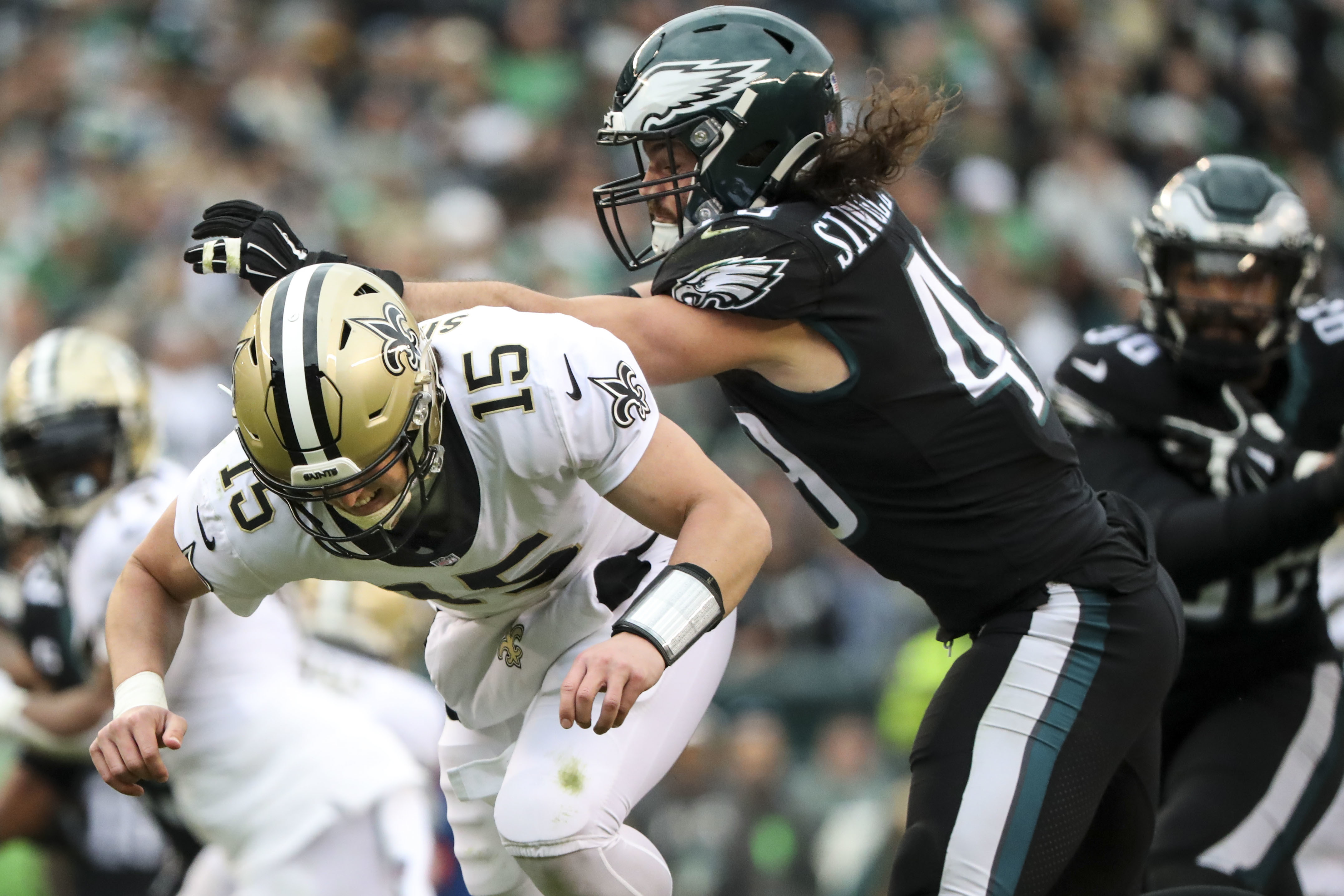 Eagles-Saints analysis: Jalen Hurts, running game shine vs. NFL's top rush  defense in first home win