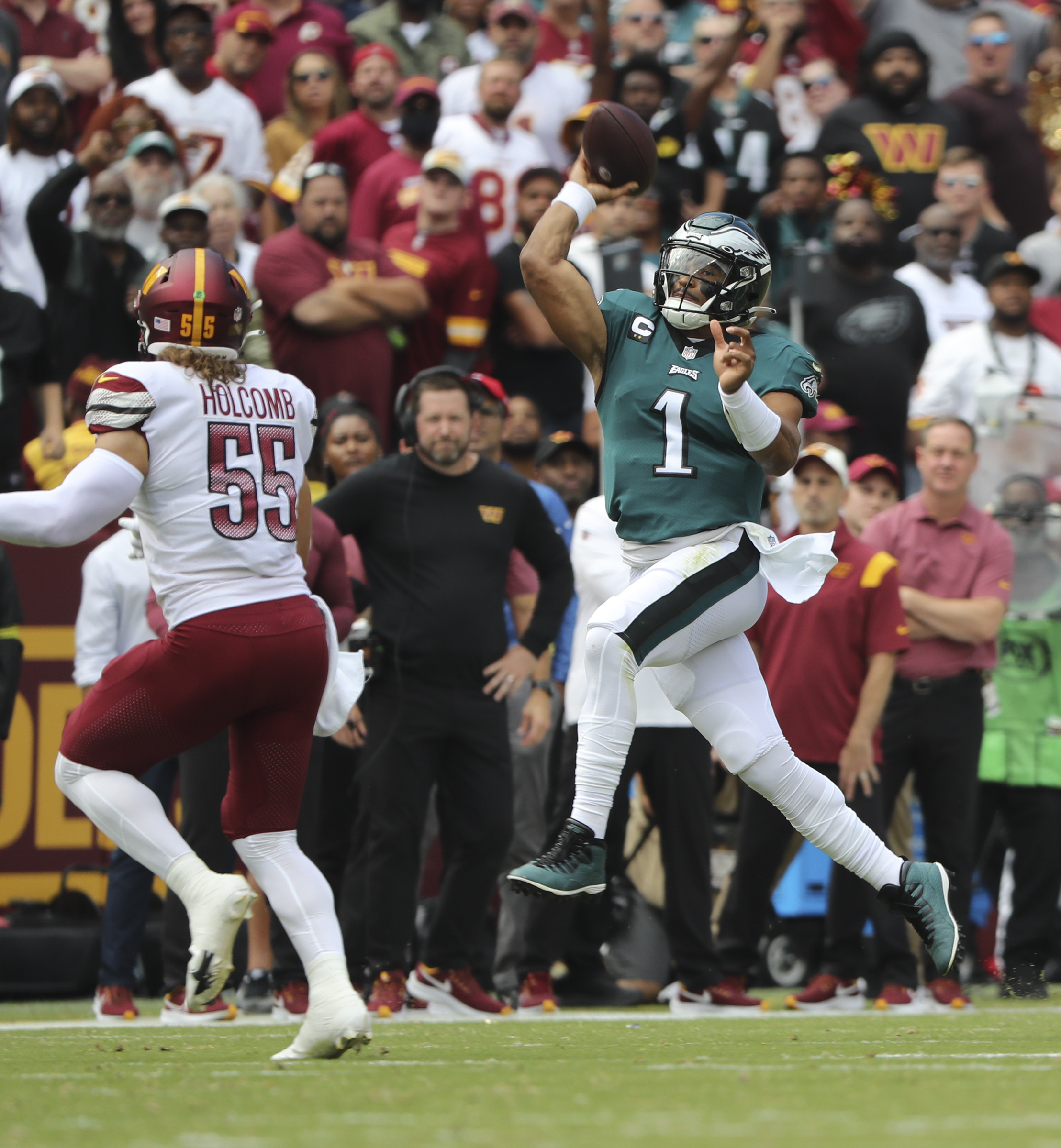 Carson Wentz rips out Doug Pederson's heart in Washington Commanders  comeback win