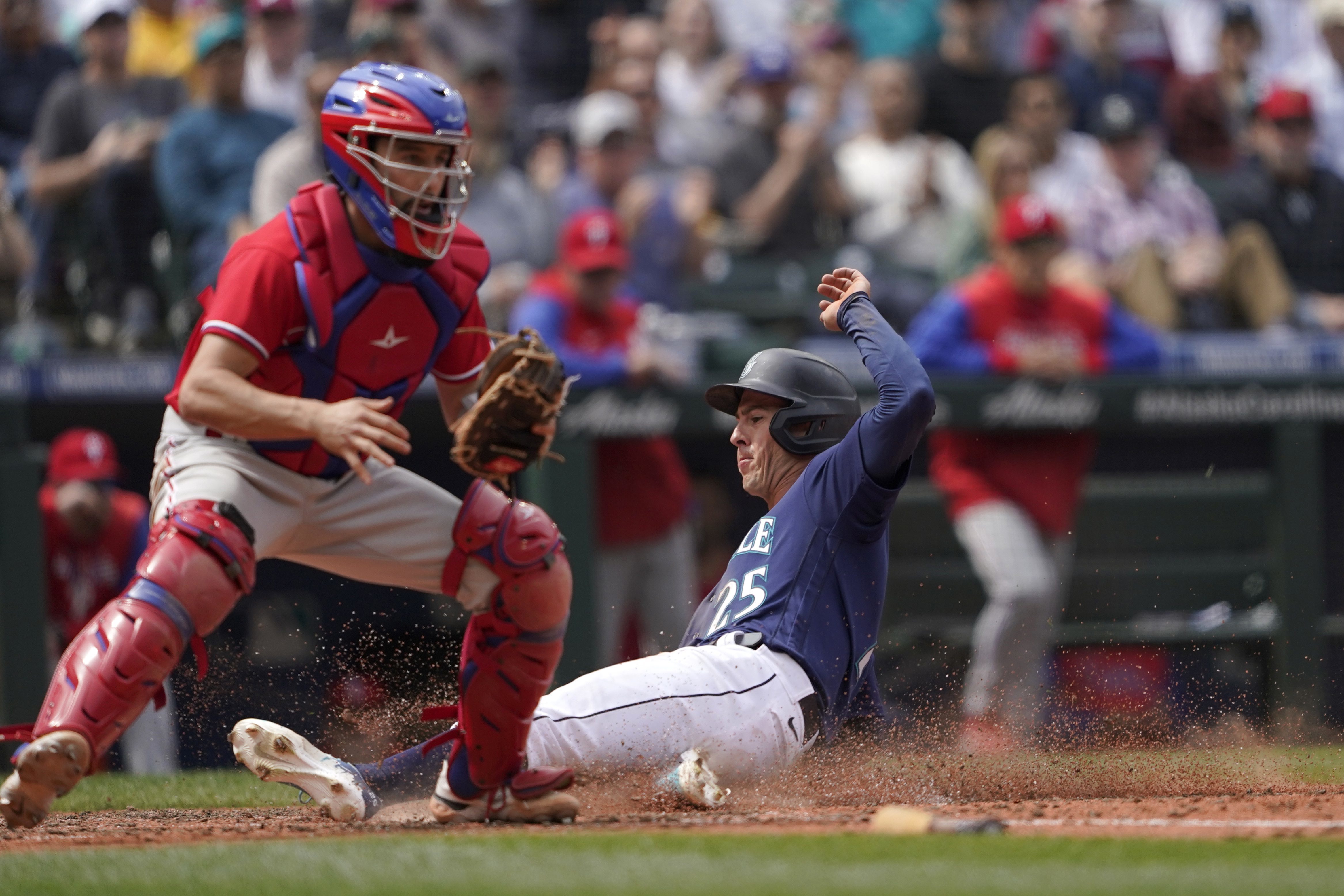 Garrett Stubbs doesn't look like a typical major league catcher