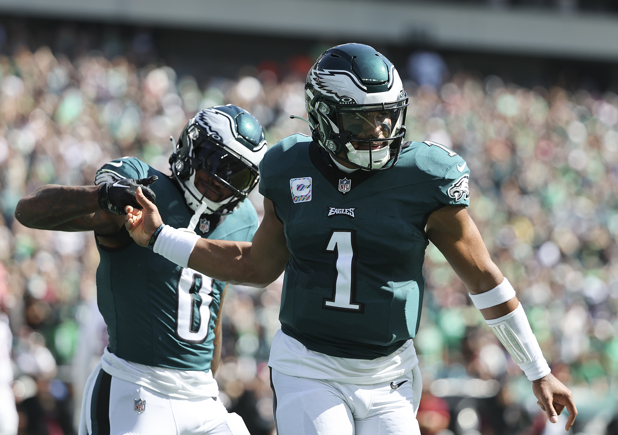 Eagles vs. Commanders: Top photos from 34-31 win in overtime