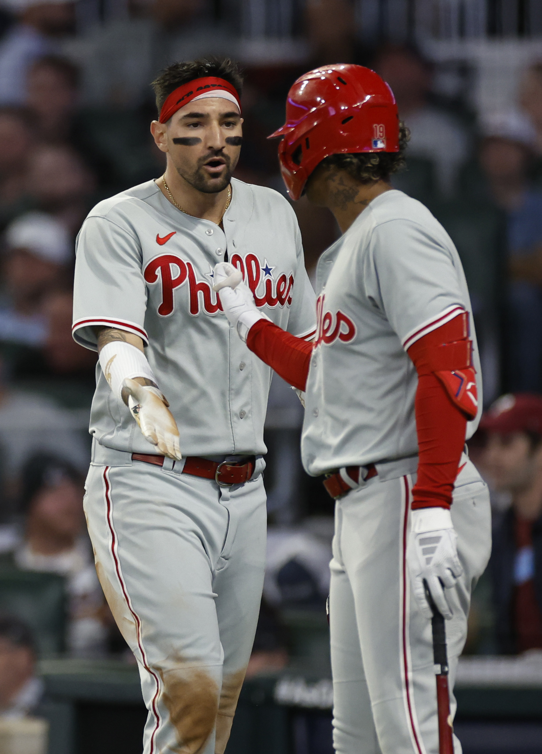 Phillies' Bryce Harper was 'just taking a chance,' and it turned into a  historic, series-tying double play for Braves