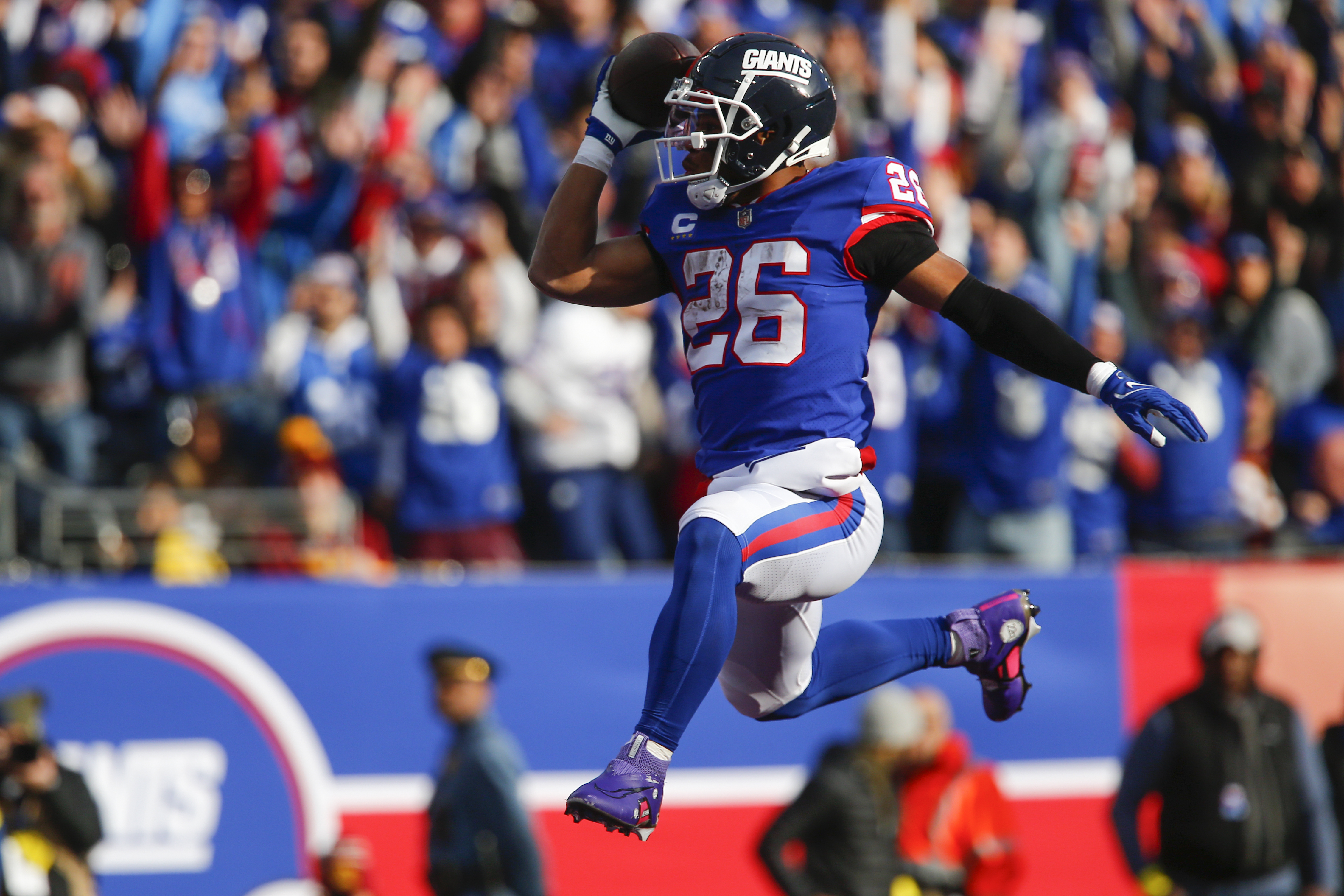 NFL ニューヨーク ジャイアンツ Saquon Barkley ジャージ NFL ニューヨーク ジャイアンツ Saquon Barkley ジャージ