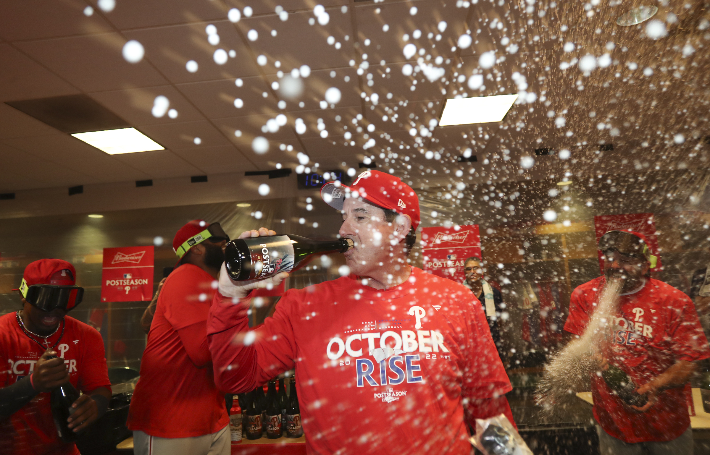 MLB is forbidding boozy playoff celebrations