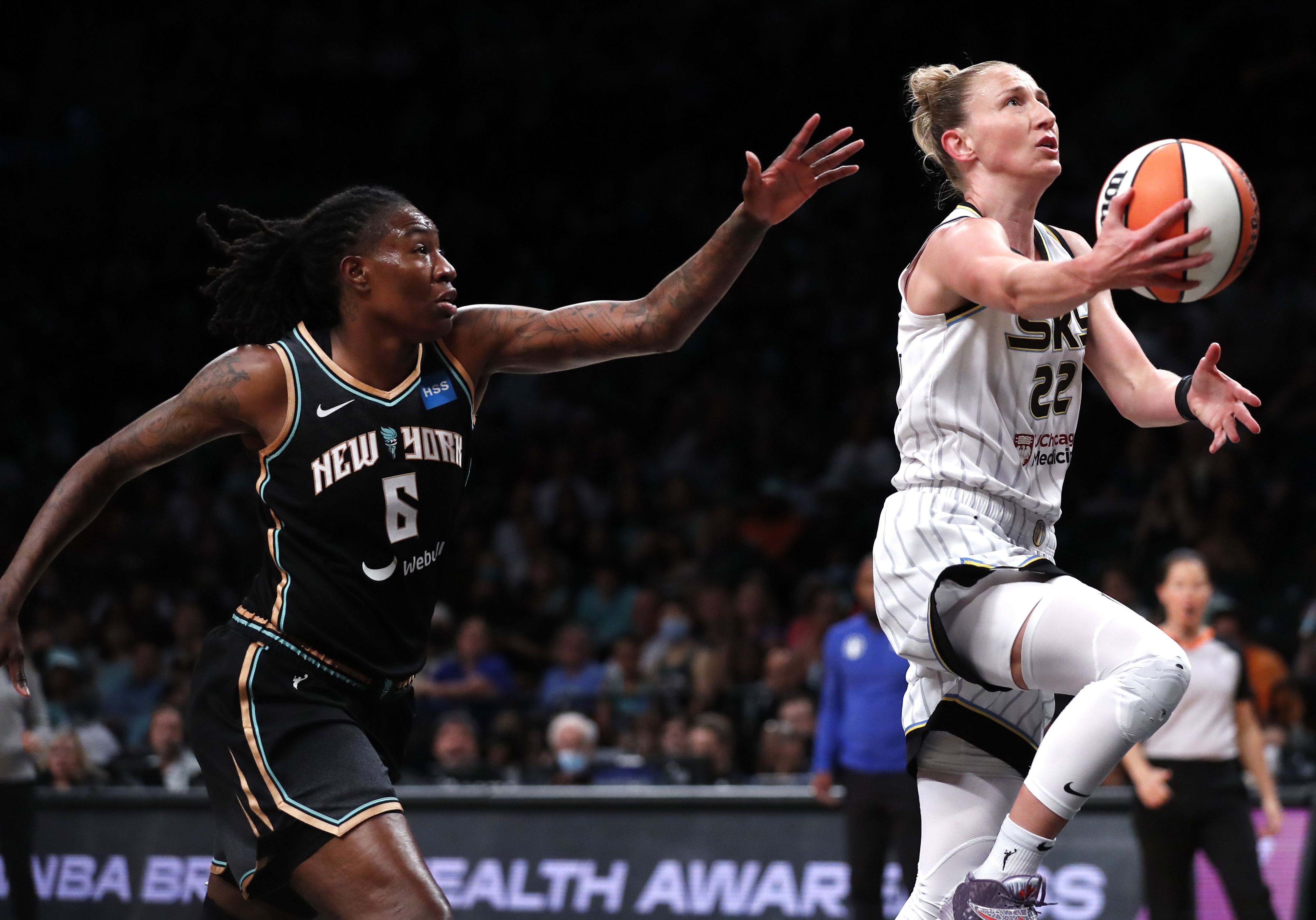 WNBA New York Liberty vs LA Sparks top 3 : r/NBAlive