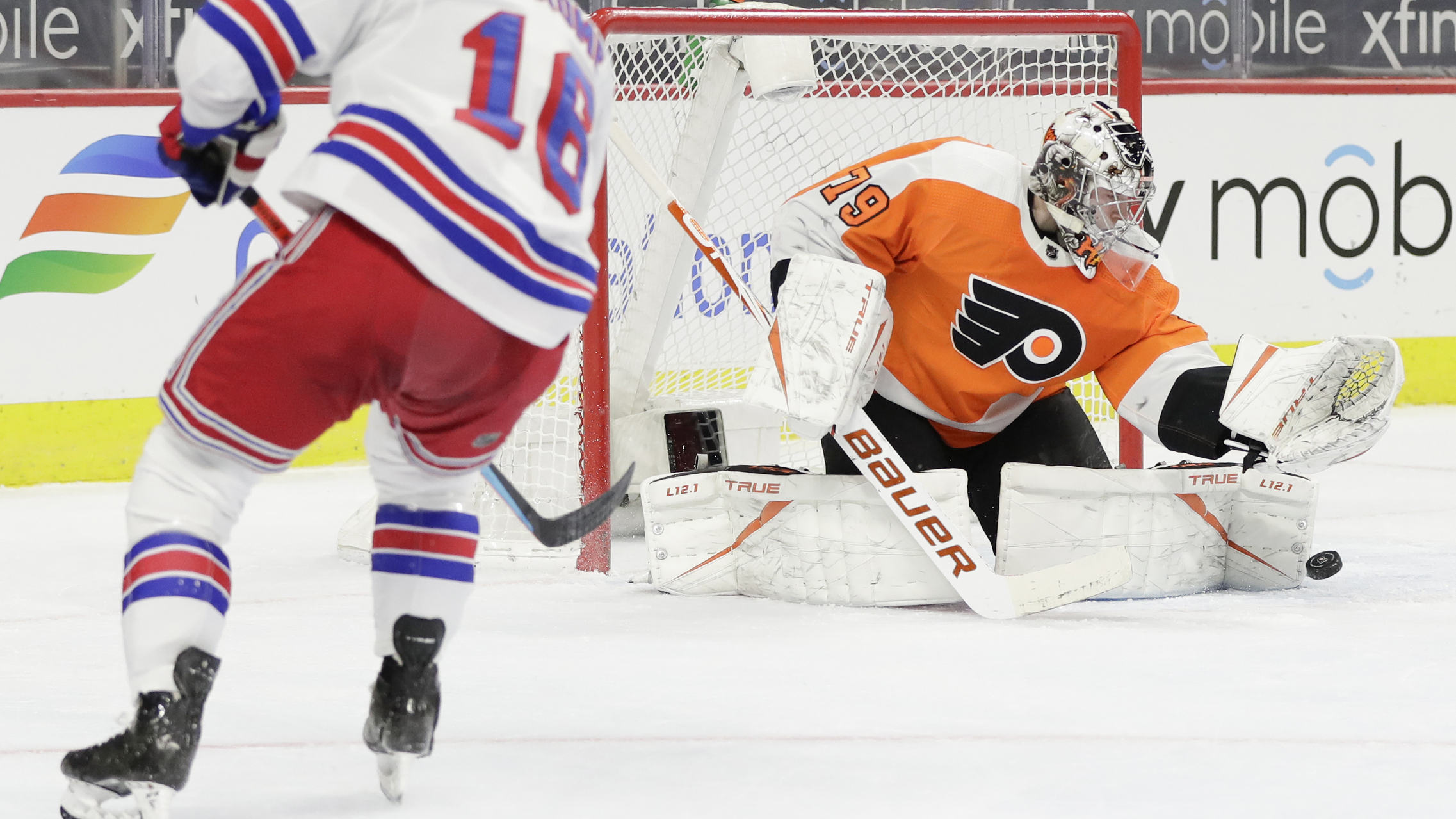 Carter Hart, the Flyers' most important player, is back on the ice as he  gets ready for opener