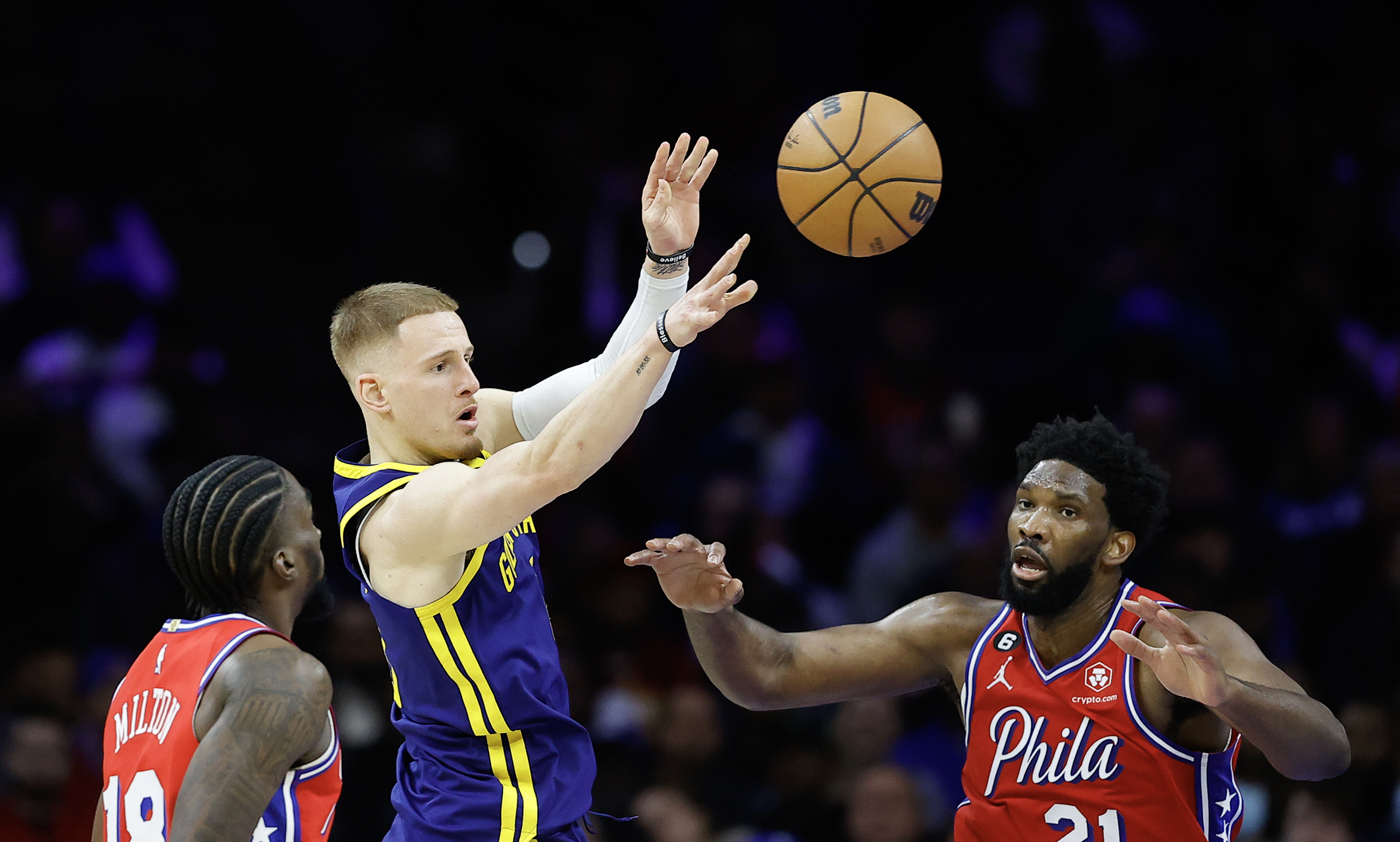 Photos: Donte DiVincenzo's Journey to the Warriors Photo Gallery