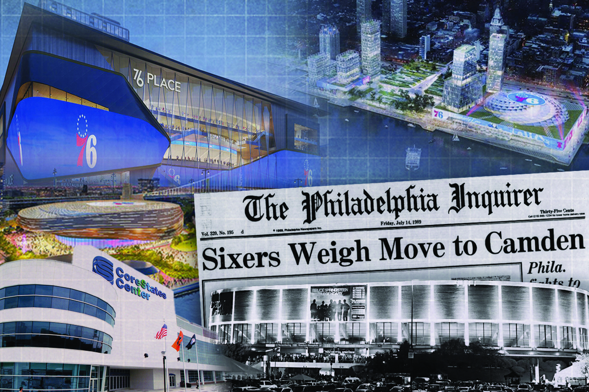The Sixers have tried to build their own arena before. Here's a