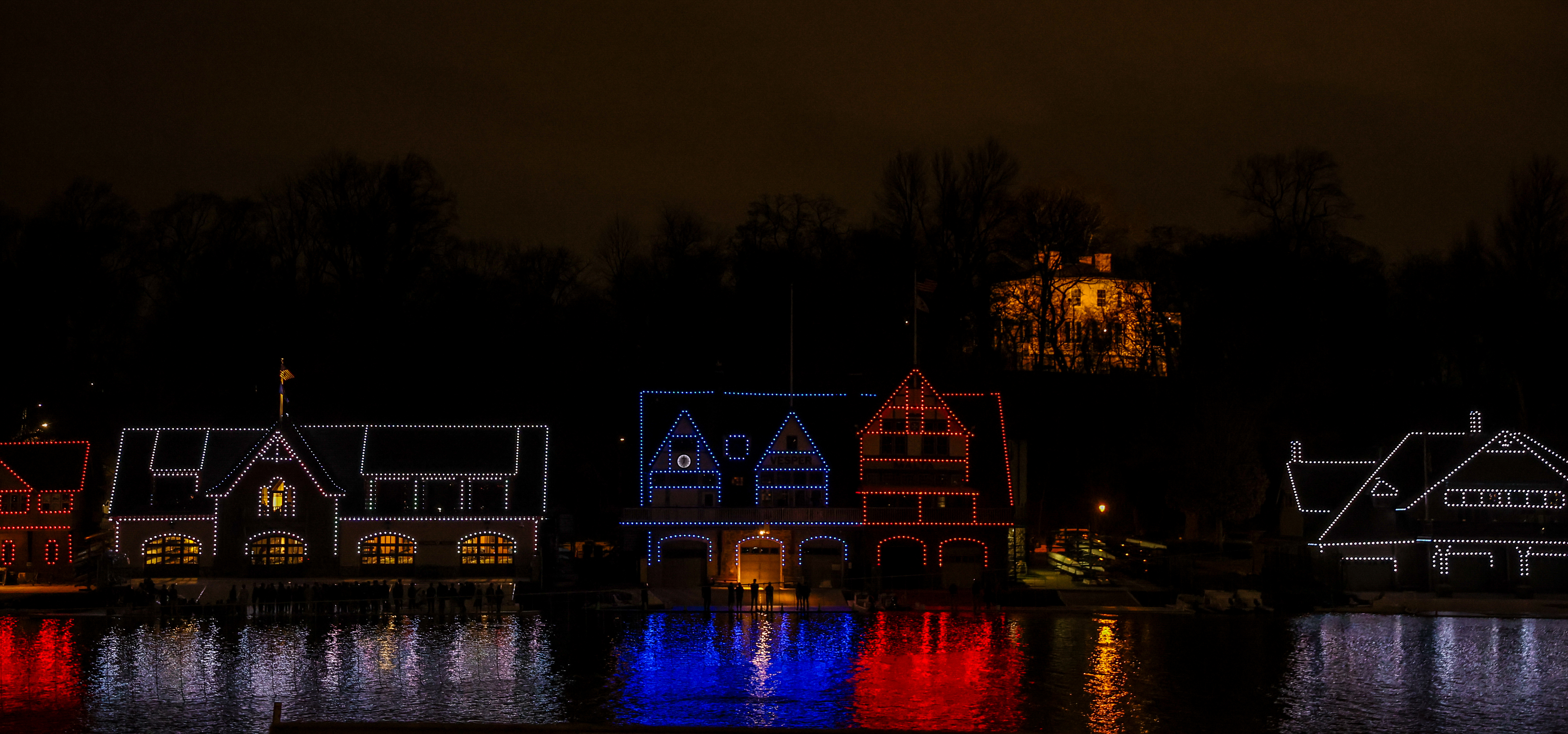 Boathouse Row lights relit