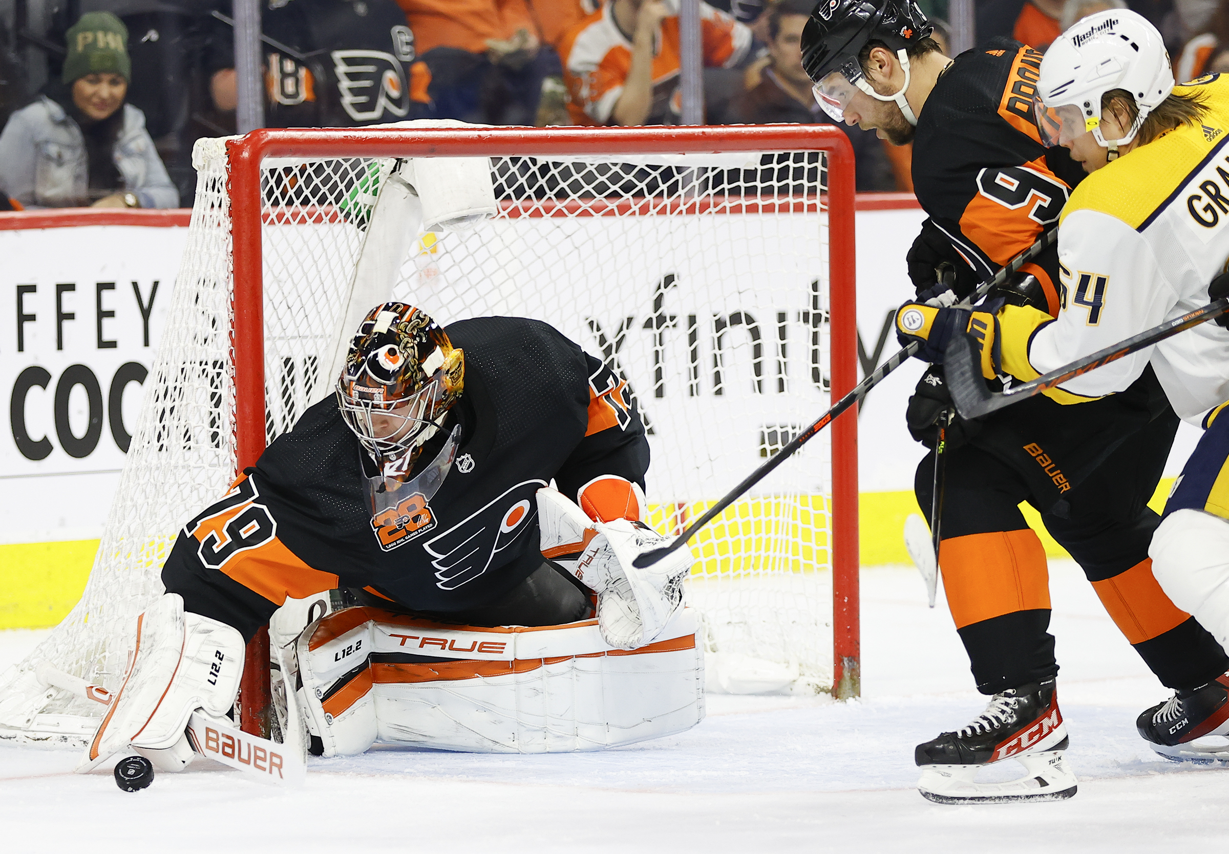 Flyers vs. Lightning: Claude Giroux's late heroics fall short, Kevin Hayes  misses game – NBC Sports Philadelphia