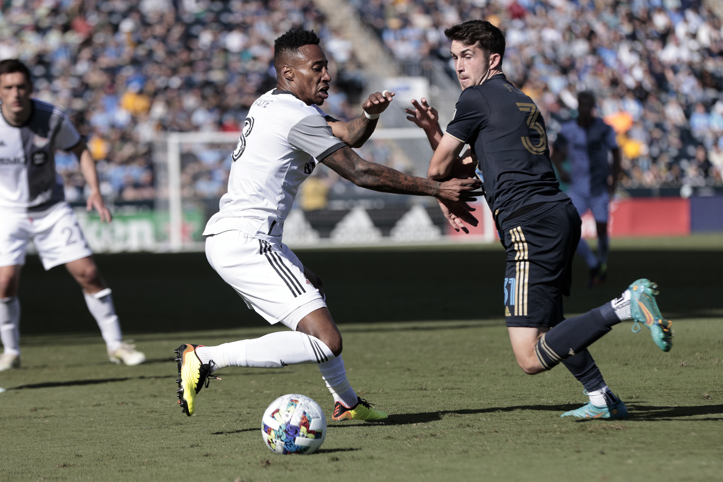 MLS Communications on X: With both players scoring goals against NYCFC,  @PhilaUnion teammates Julián Carranza and Dániel Gazdag have scored in the  same match an MLS-high 11 times since the start of