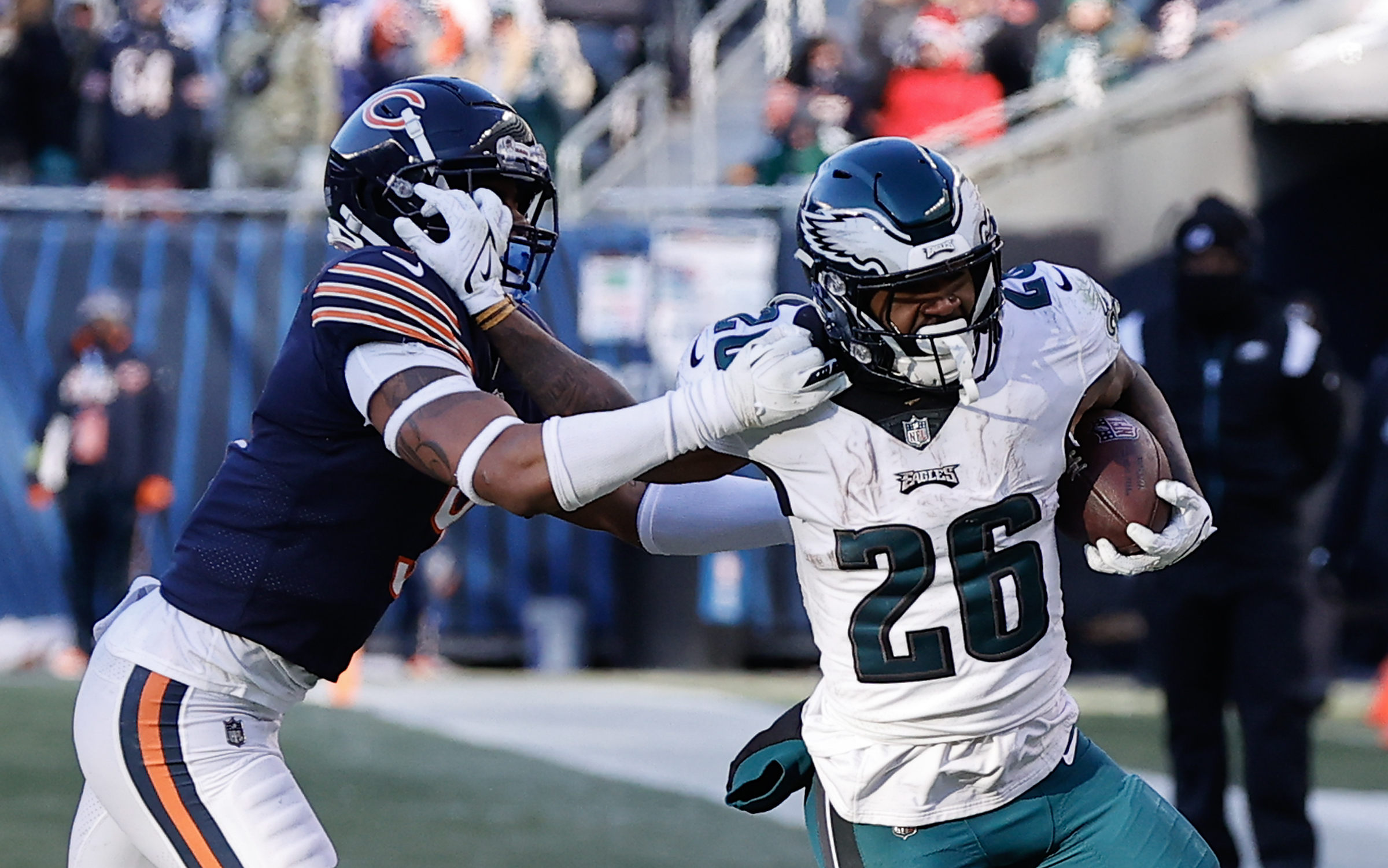 Philadelphia Eagles' Haason Reddick dominates Chicago Bears