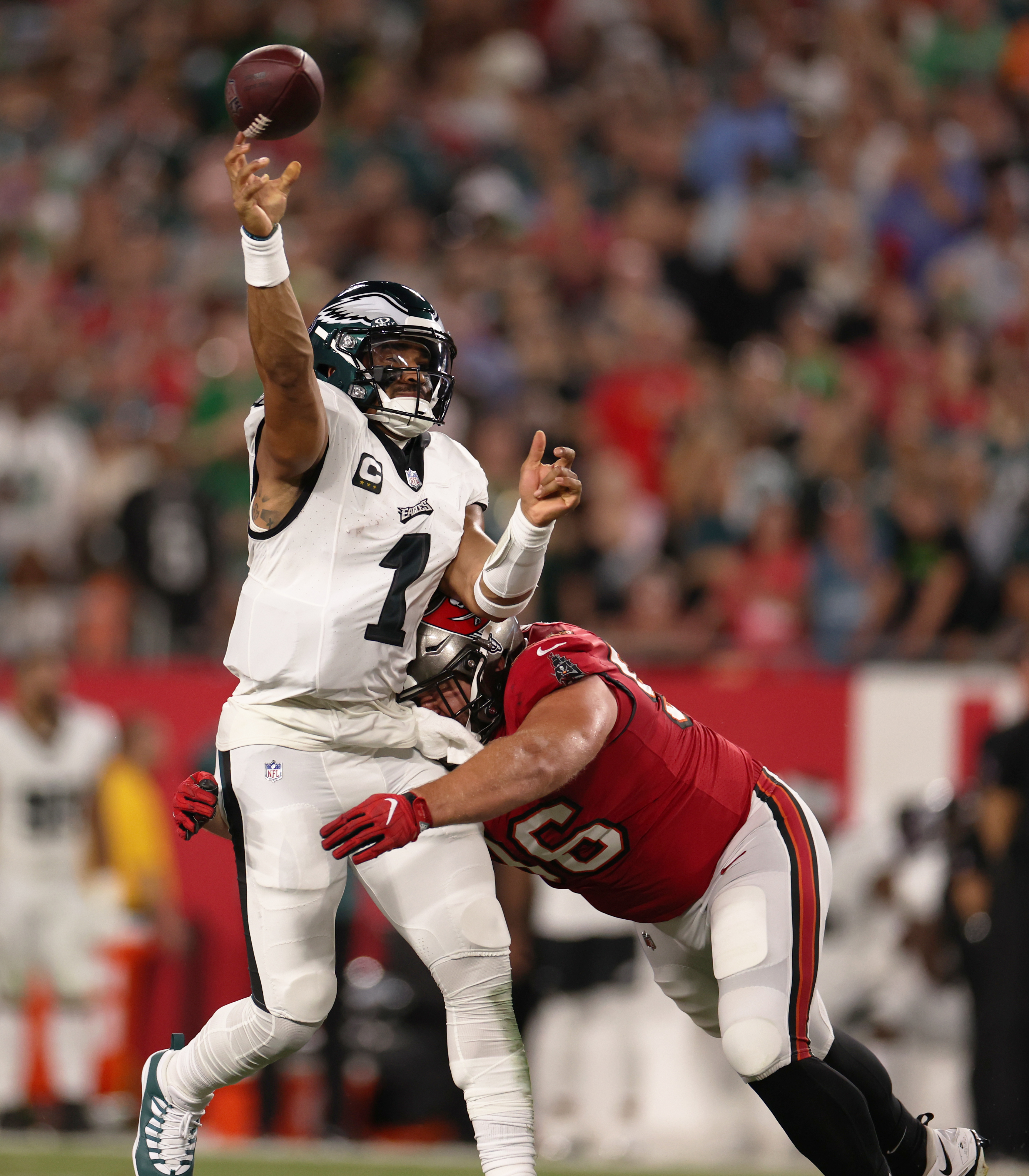 Philadelphia Eagles WATCH: Jalen Hurts Finds Olamide Zaccheaus For TD vs.  Tampa Bay Buccaneers - Sports Illustrated Philadelphia Eagles News,  Analysis and More