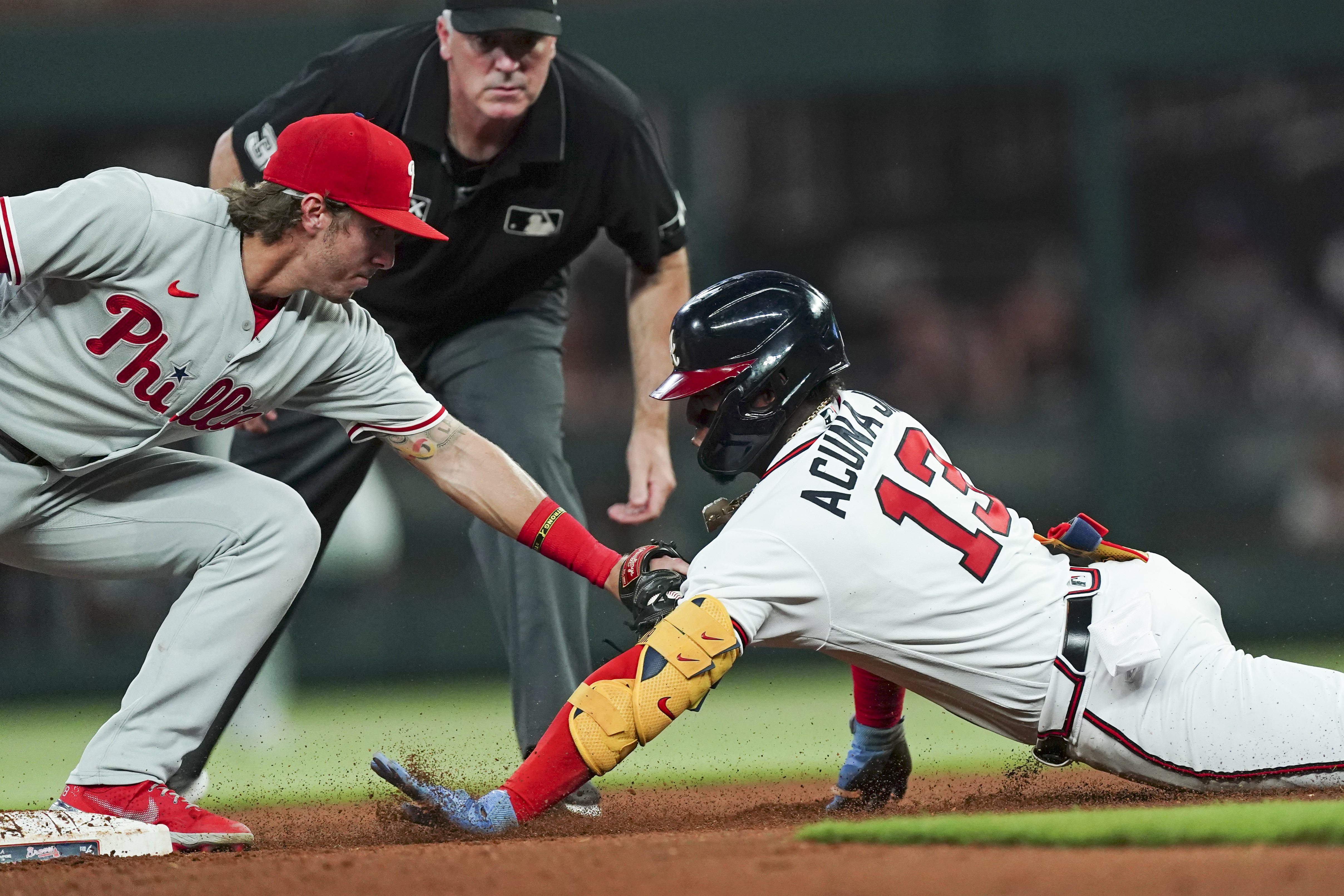 Atlanta Braves clinch 6th straight NL East title, beat Phillies 4-1 as  Strider gets 17th win – WABE