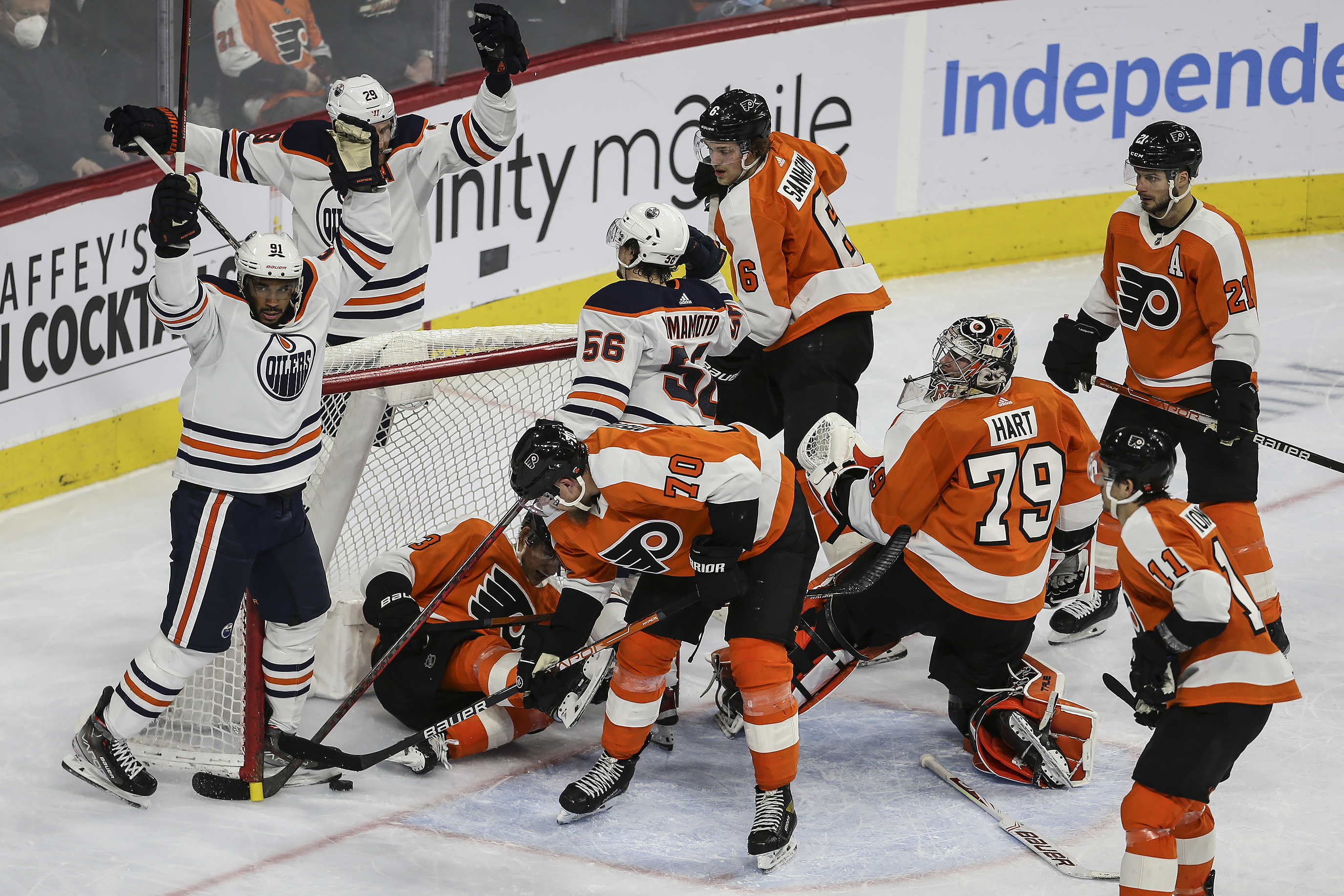 Edmonton Oilers vs Philadelphia Flyers