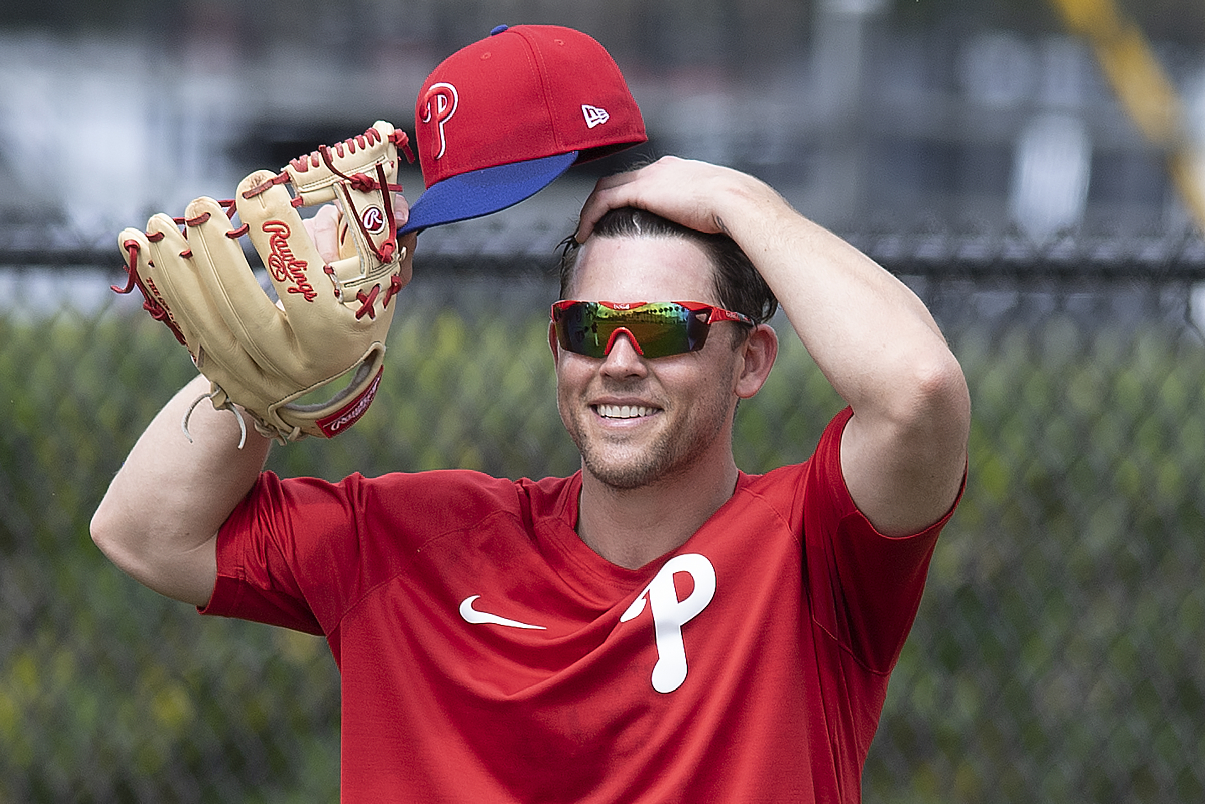 Phillies' Scott Kingery shows off results of his 'different swing