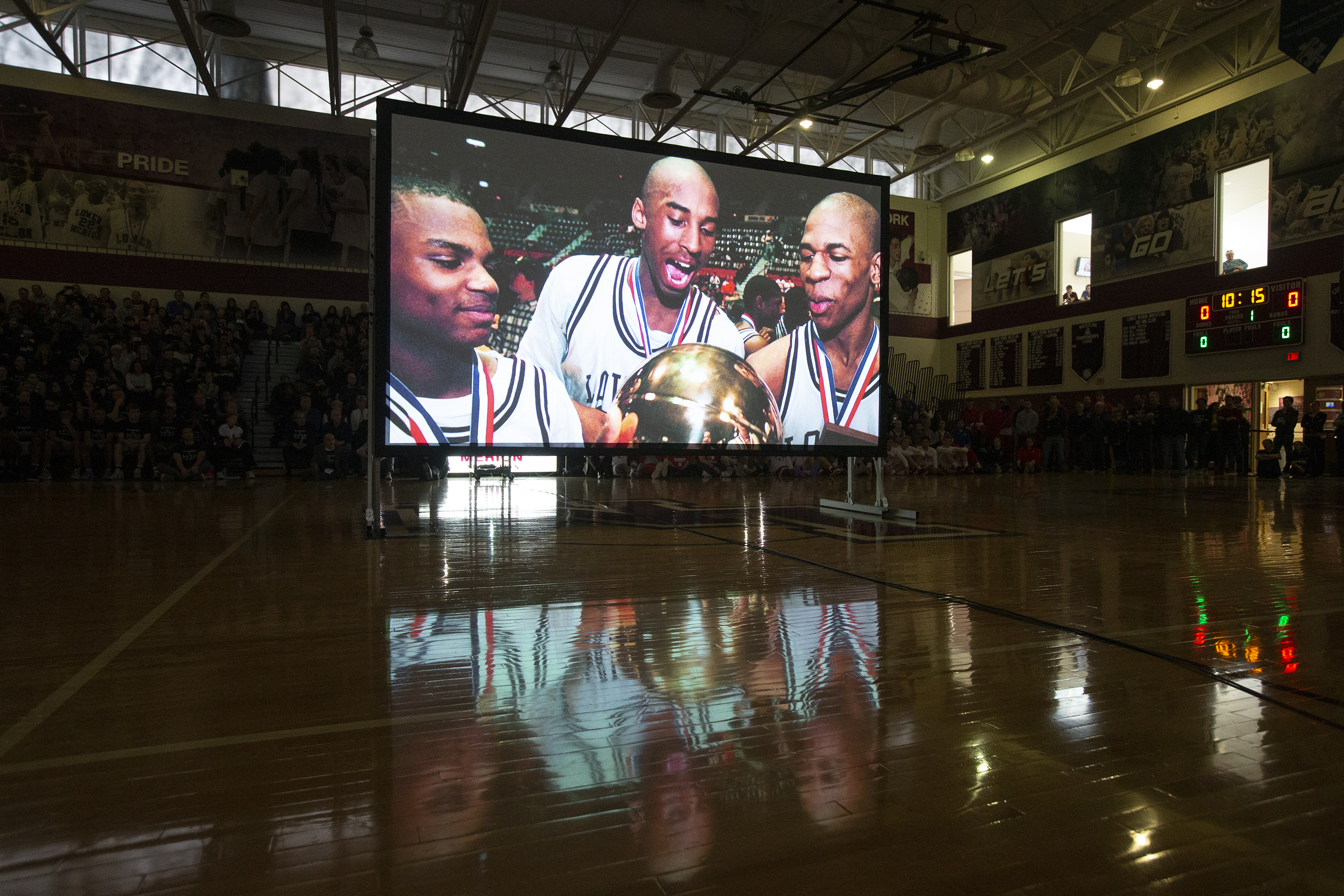 Kobe Bryant Memorial Continues to Grow at Lower Merion High School