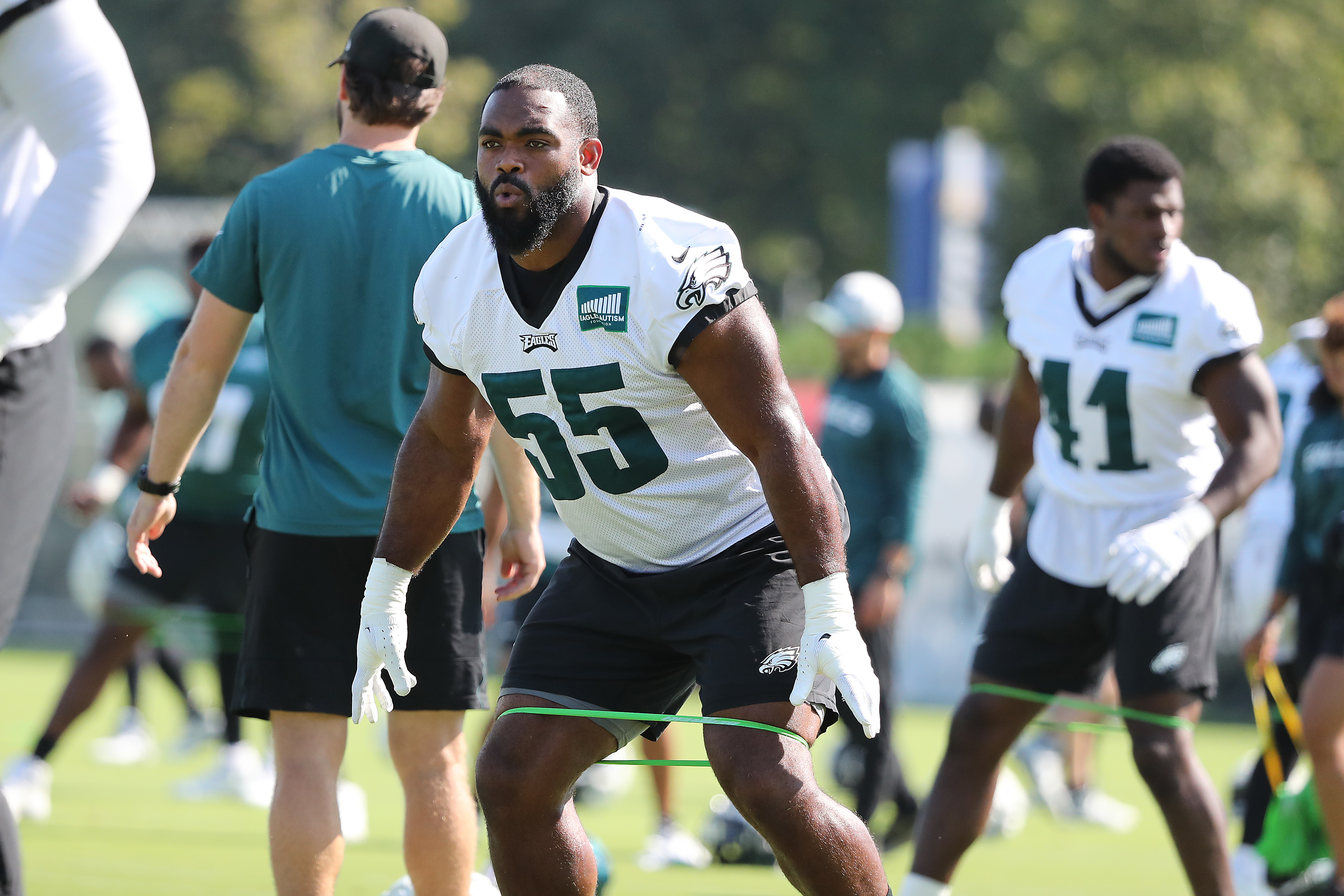 A.J. Brown-James Bradberry battles in training camp help sharpen the Eagles