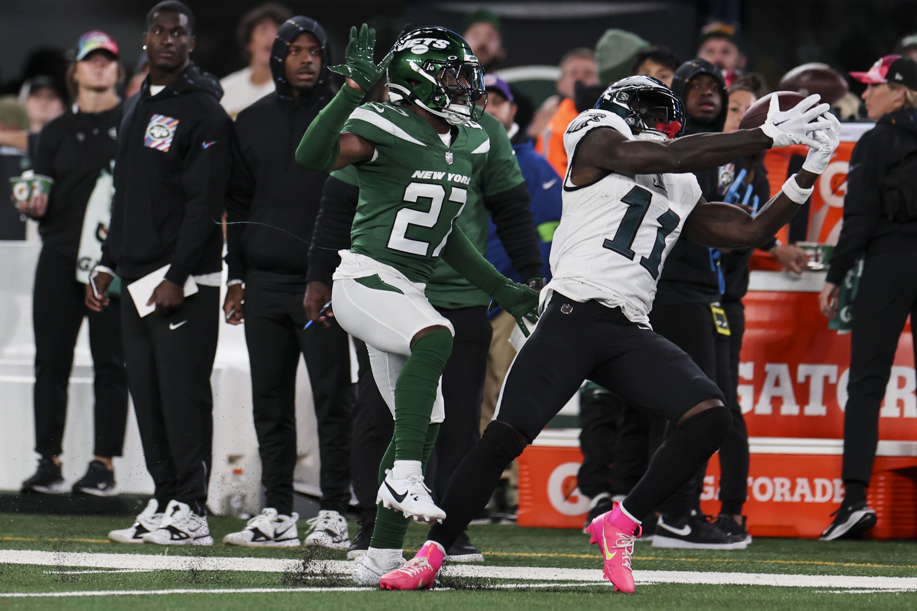 Eagles grades for their loss to the Jets: Jalen Hurts finishes with a  brutal fourth quarter