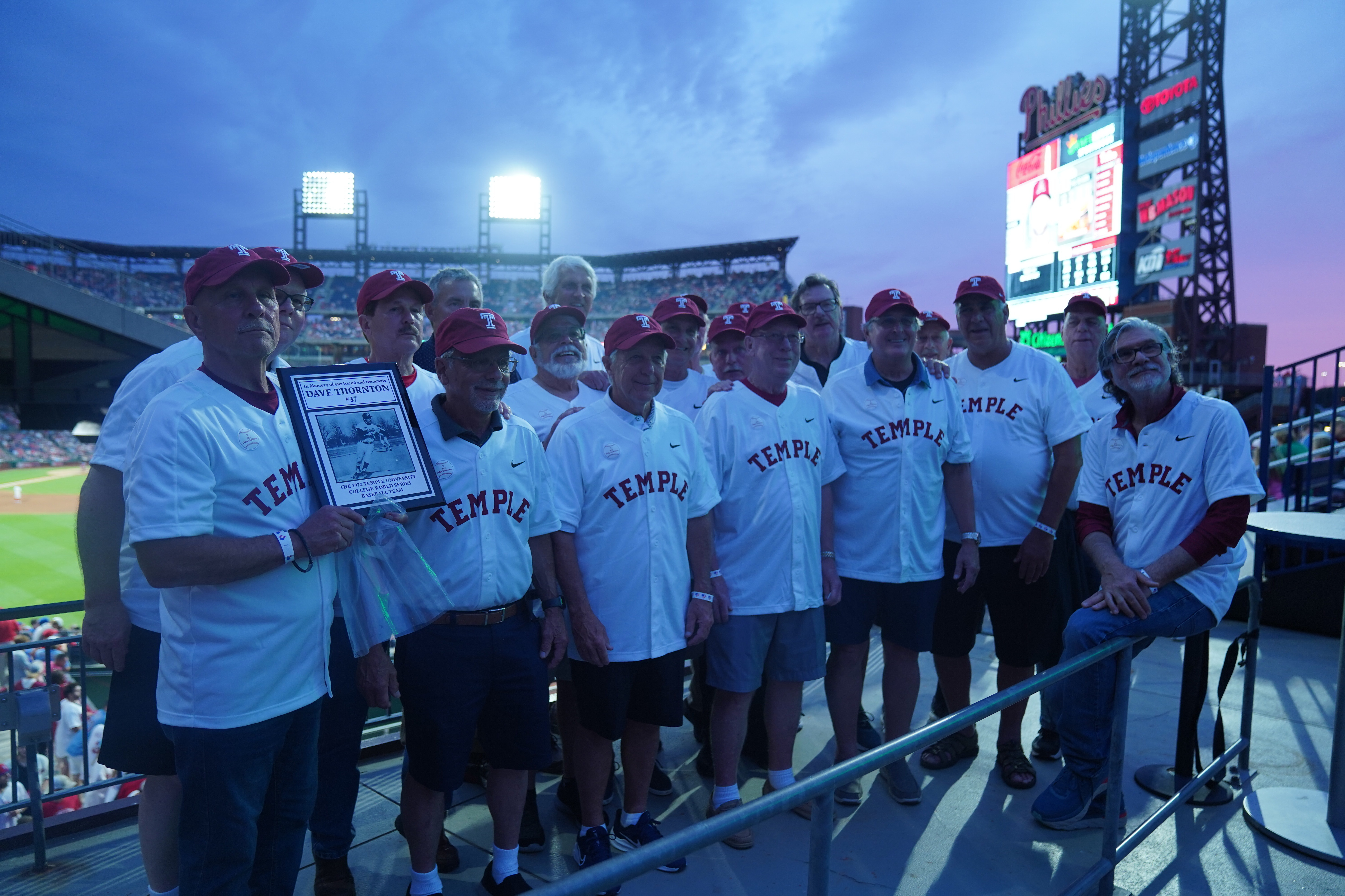 Temple baseball's 1972 College World Series team comes together at