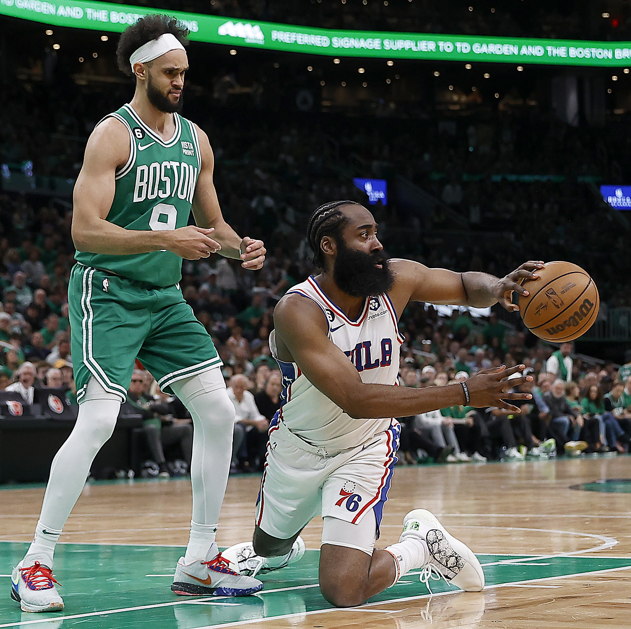 Jaylen Brown exits Celtics-Sixers after scary collision with Jayson Tatum –  NBC Sports Boston