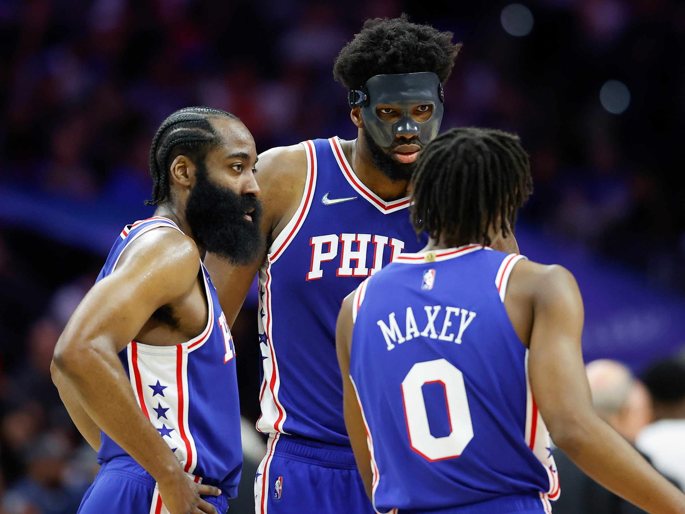 76ers' Harden, Embiid healthy, happy and chasing a title