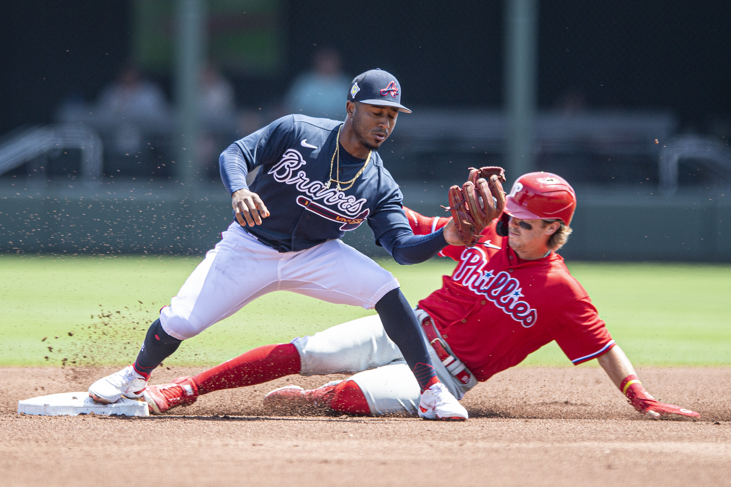 Photos of Philadelphia Phillies against the Atlanta Braves