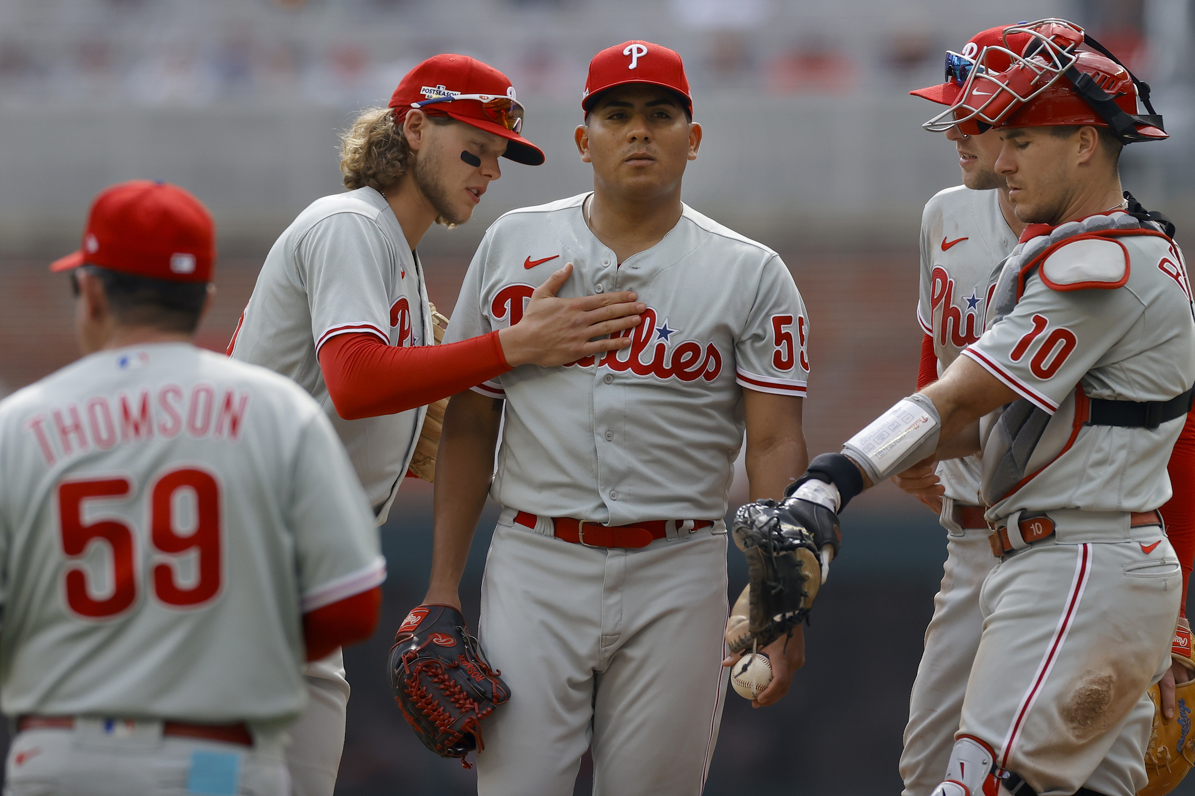 Phillies red uniforms will return for Dodgers, Giants series – NBC