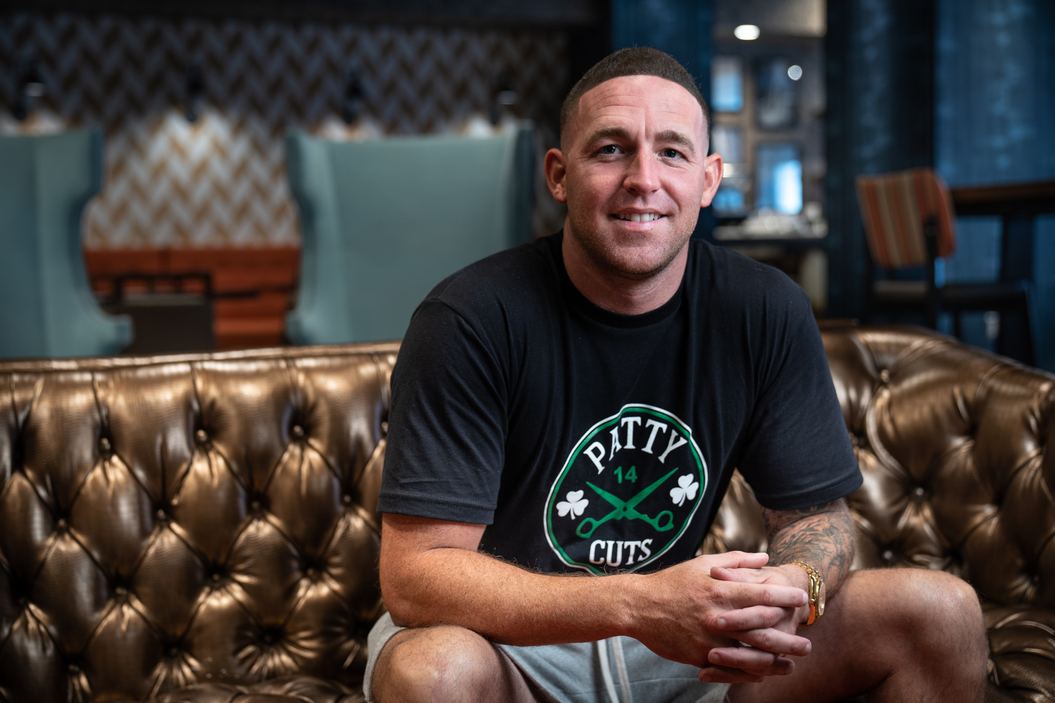 Philadelphia native Pat Regan is a traveling barber to Diddy